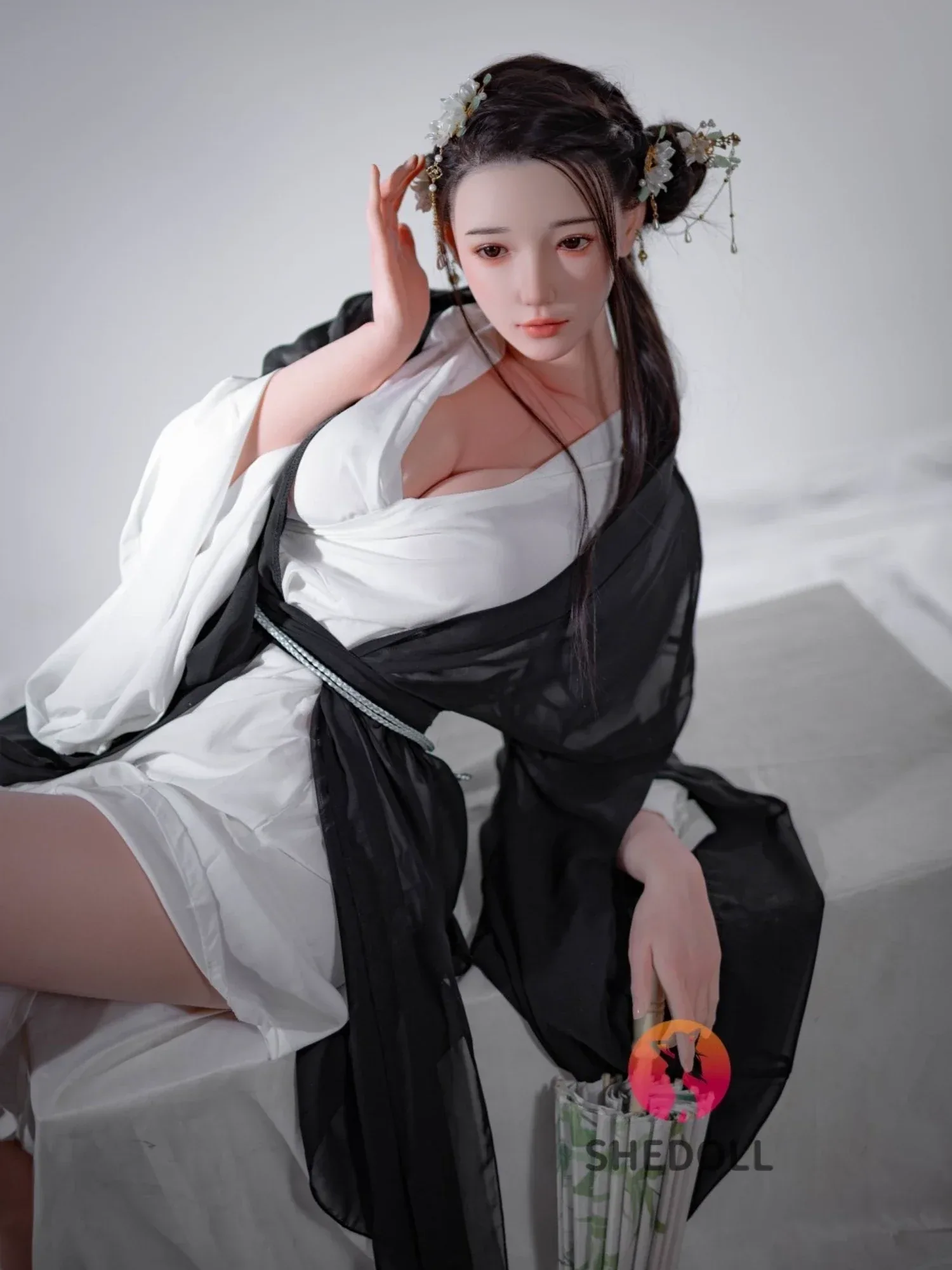 F6046—165cm\/5ft4-56kg E Cup Asian Silicone Sex Doll | SHEDOLL view 3