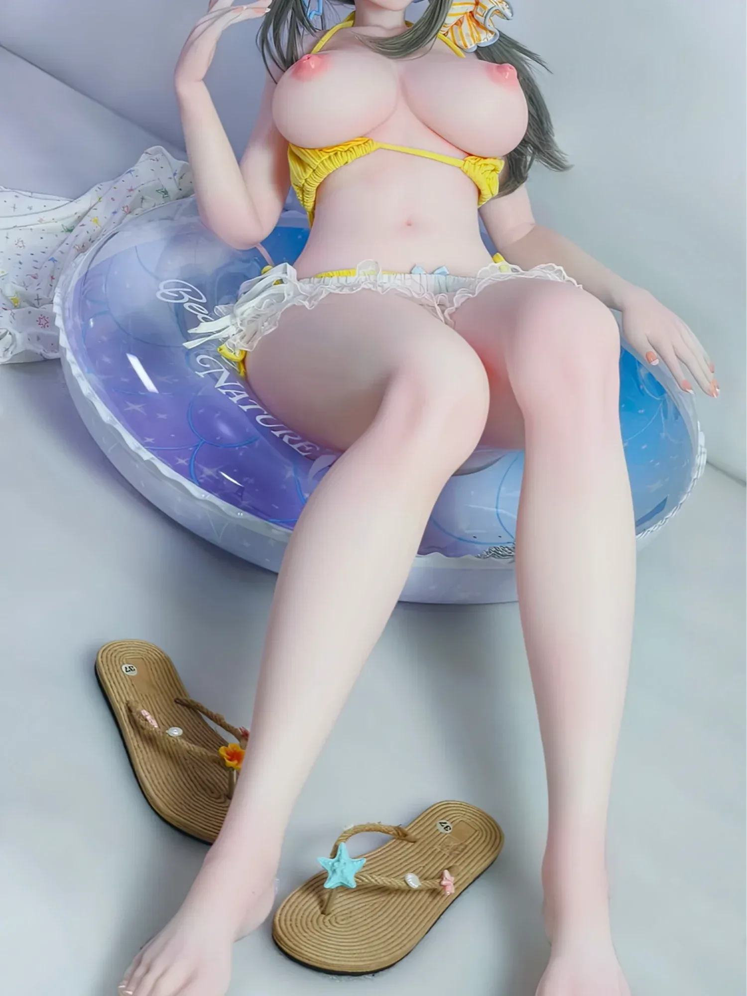 F9414-151cm\/4ft11-29kg Silicone Anime Hentai Sex Doll | Elsa Babe view 11