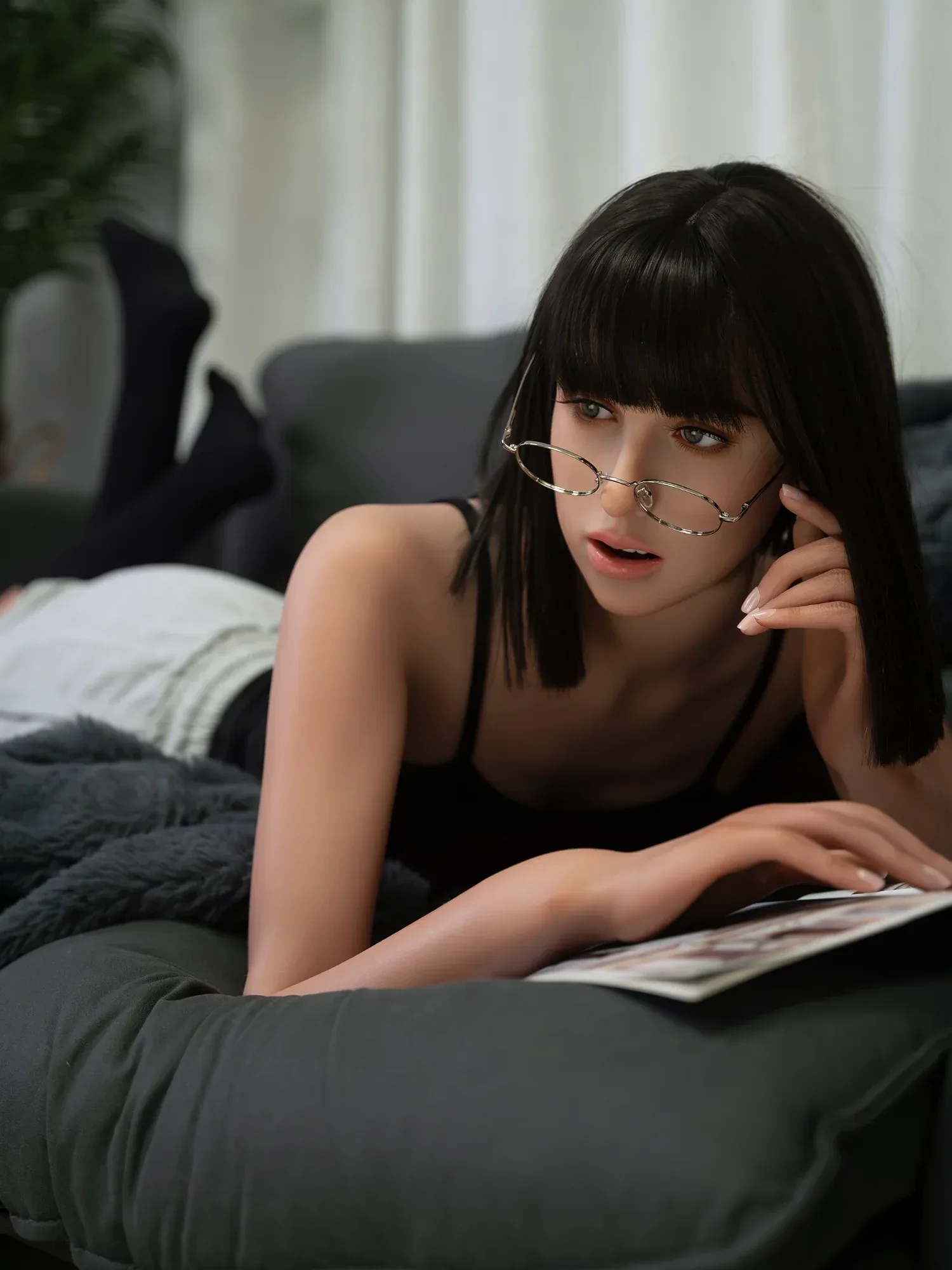 F5657- 170cm(5.6ft) 36.2kg C Cup Full Silicone life-size Celebrity Sex Doll丨ZELEX Doll view 9
