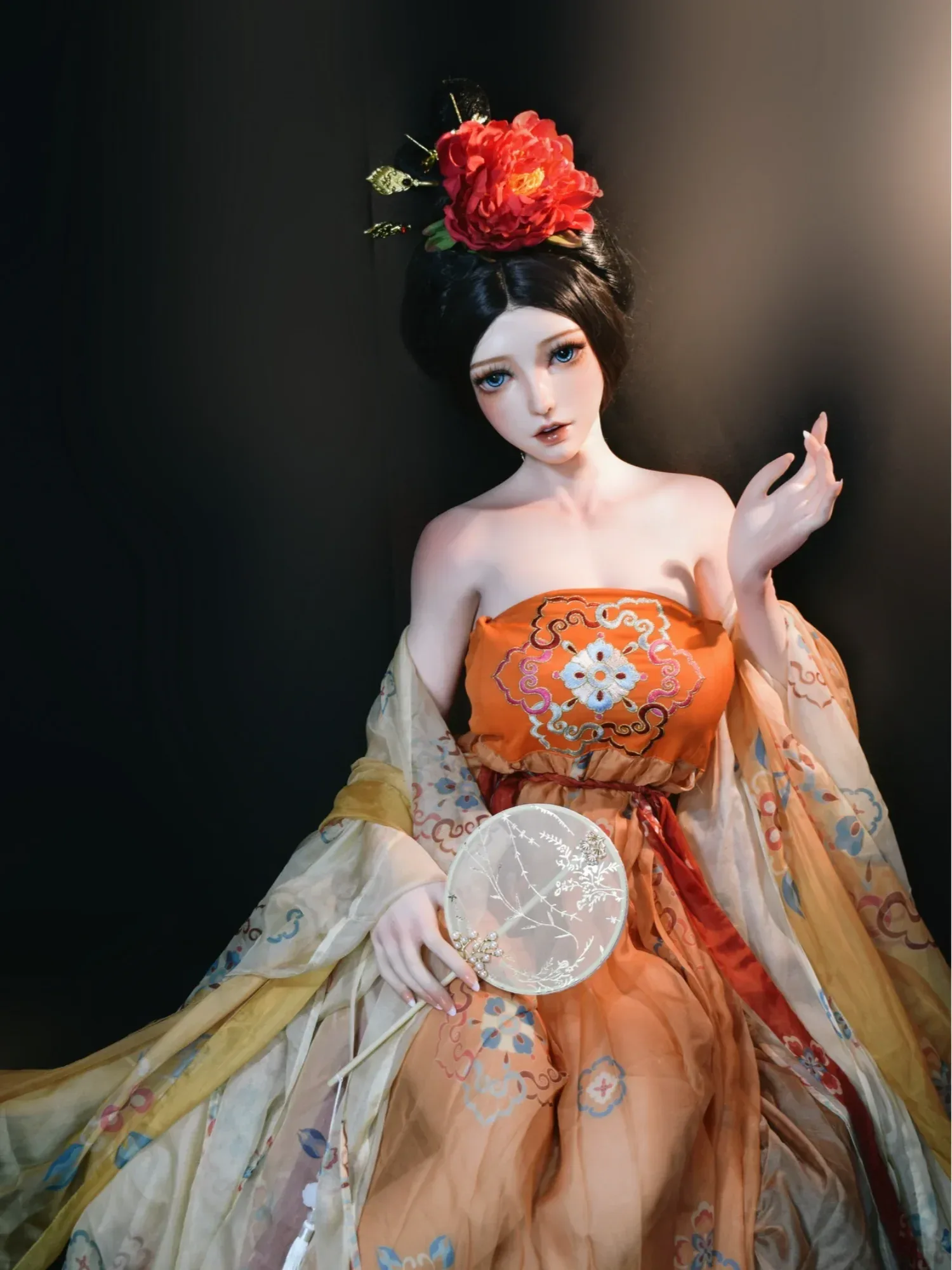 F4659-150cm\/5ft Full Silicone Sexy Anime Woman Brunette Chinese Sex Doll Review | Elsa Babe view 6