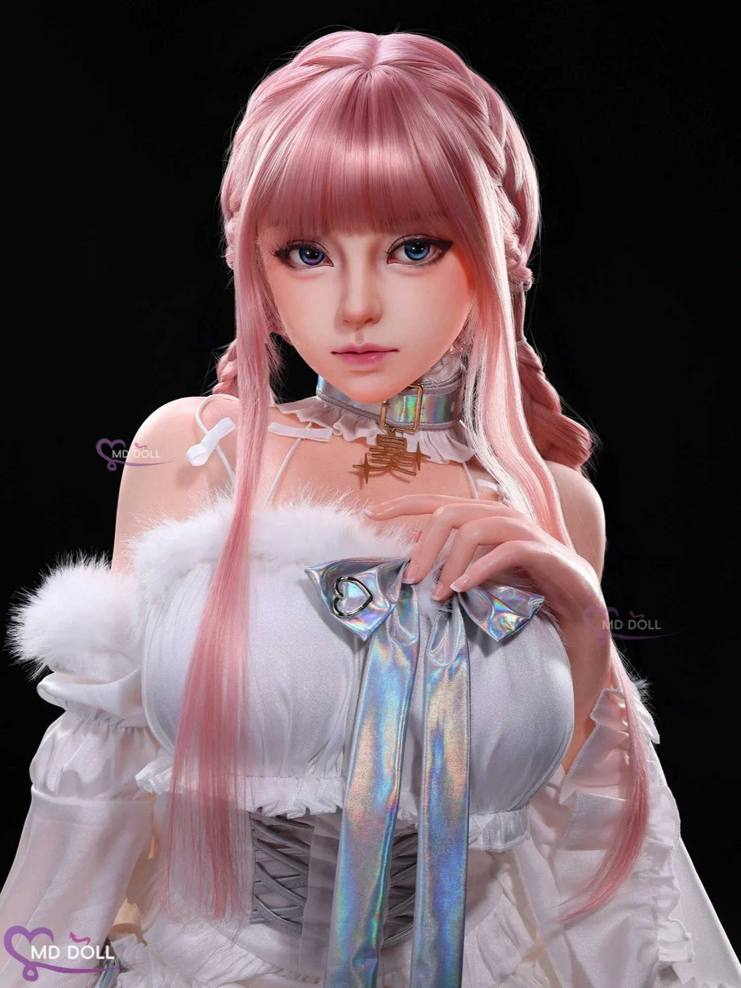 F6315-151cm\/5ft-25kg Asian Silicone Sex Doll with Realistic Skin Texture | MD Doll