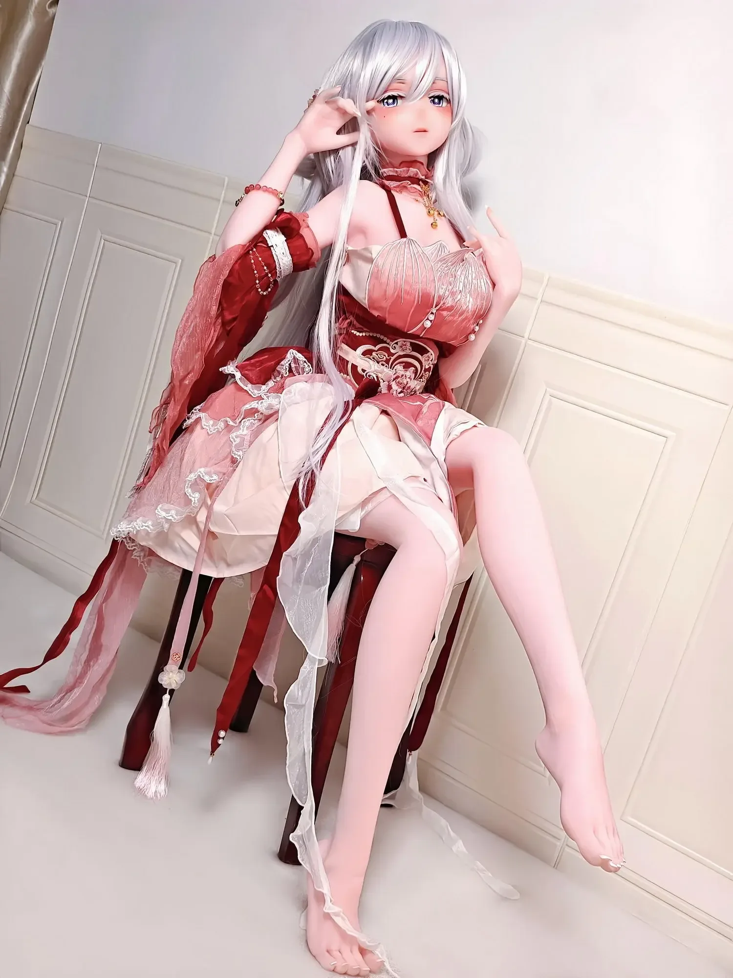 F9209-150cm\/5ft-27.5kg Anime Hentai Silicone Full Size Life Like Sex Doll | Elsa Babe view 9