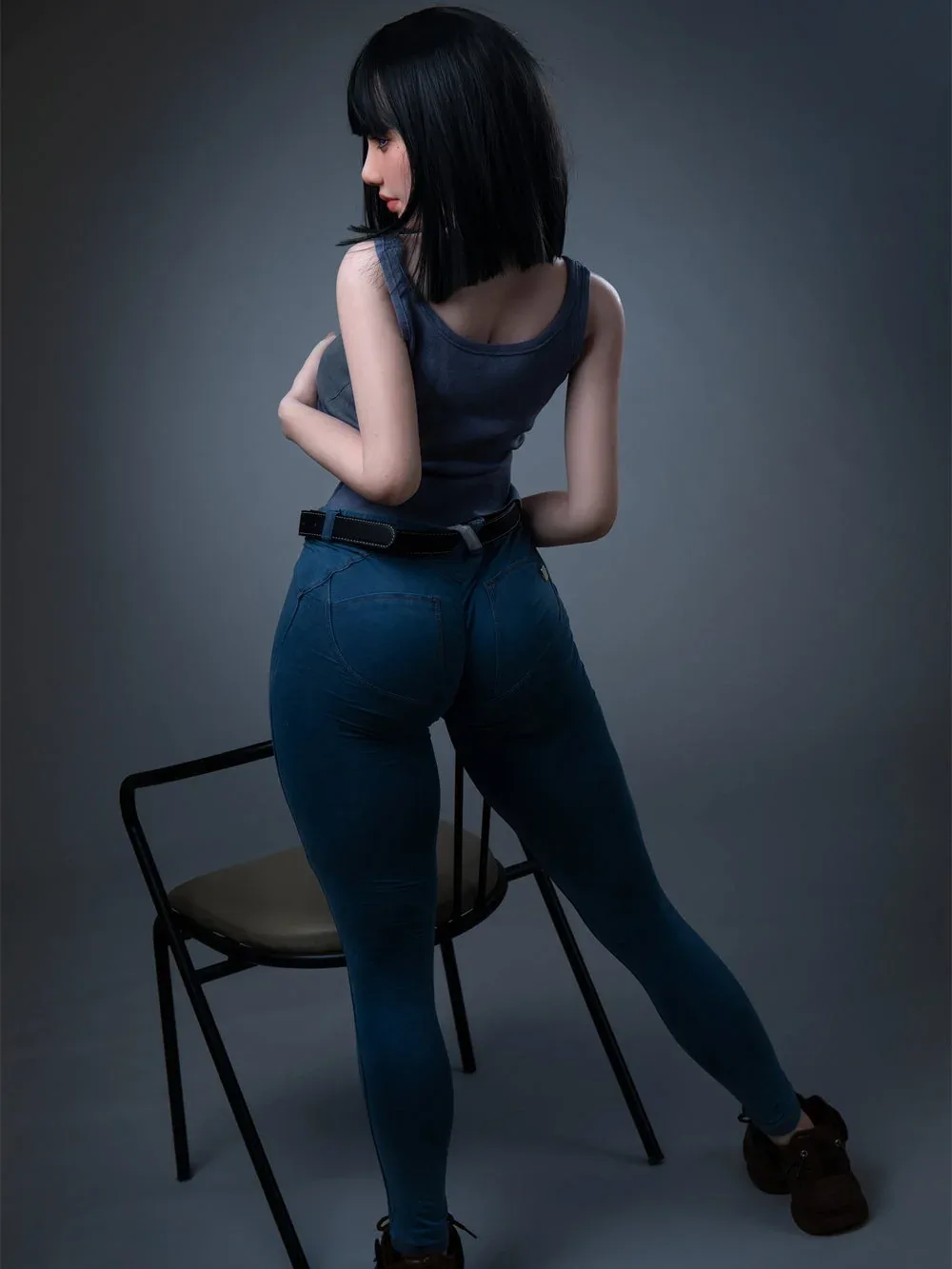 F1306-153cm\/5ft F Cup Rita Asian Big Boobs Silicone Sex Doll｜Irontech Doll view 7