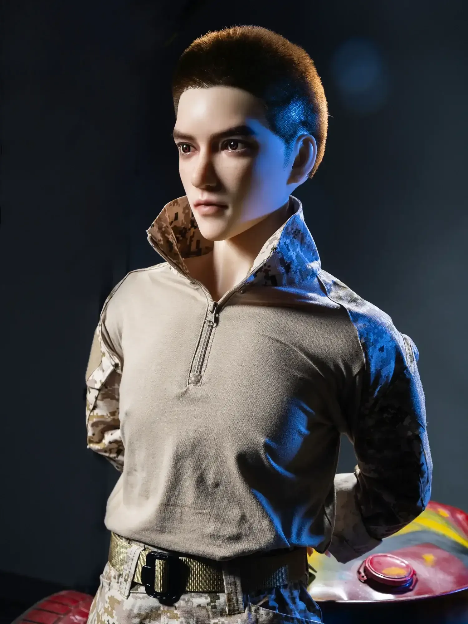 F4611-165cm\/5ft5-36.5kg Femboy Sex Dolls Realistic Silione Male - Qita doll view 8
