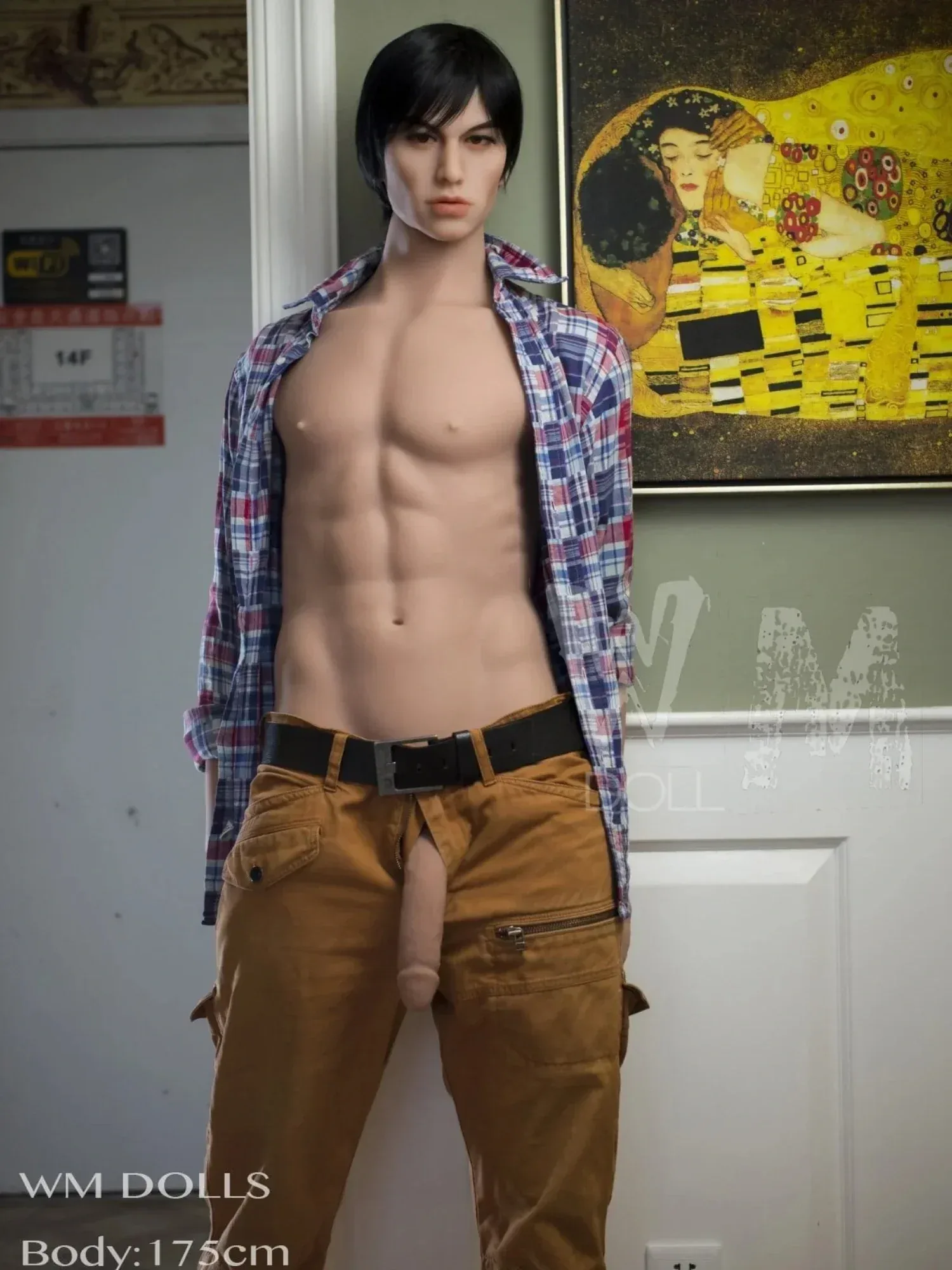 F4589-175cm(5ft8)-57kg Lifesize TPE Effeminate Male Sex Doll | WM doll view 6