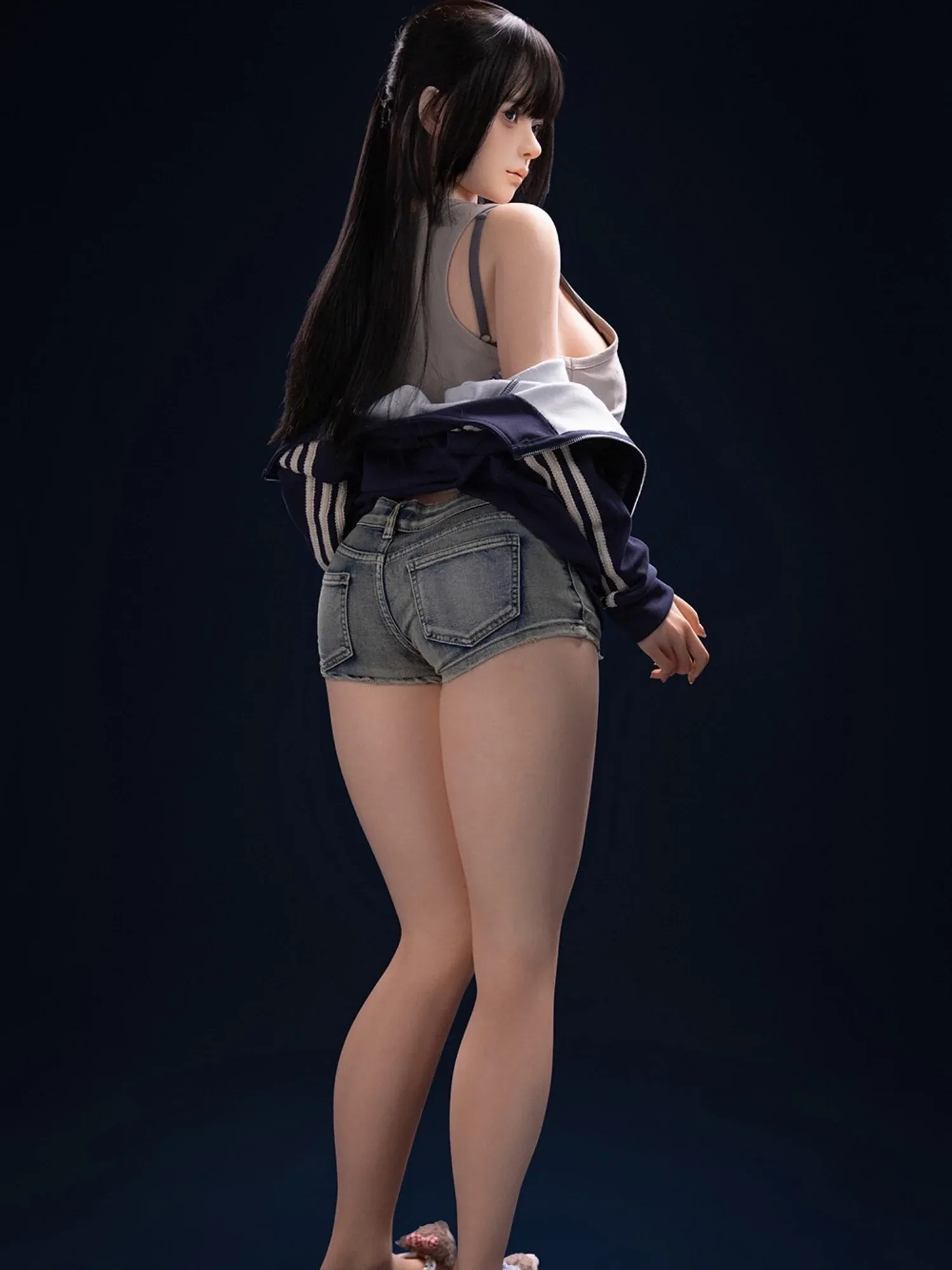 F6230—160cm\/5ft3-31.2kg E Cup Silicone Sex Doll with Large Breasts  | Firefly Diary Max view 11