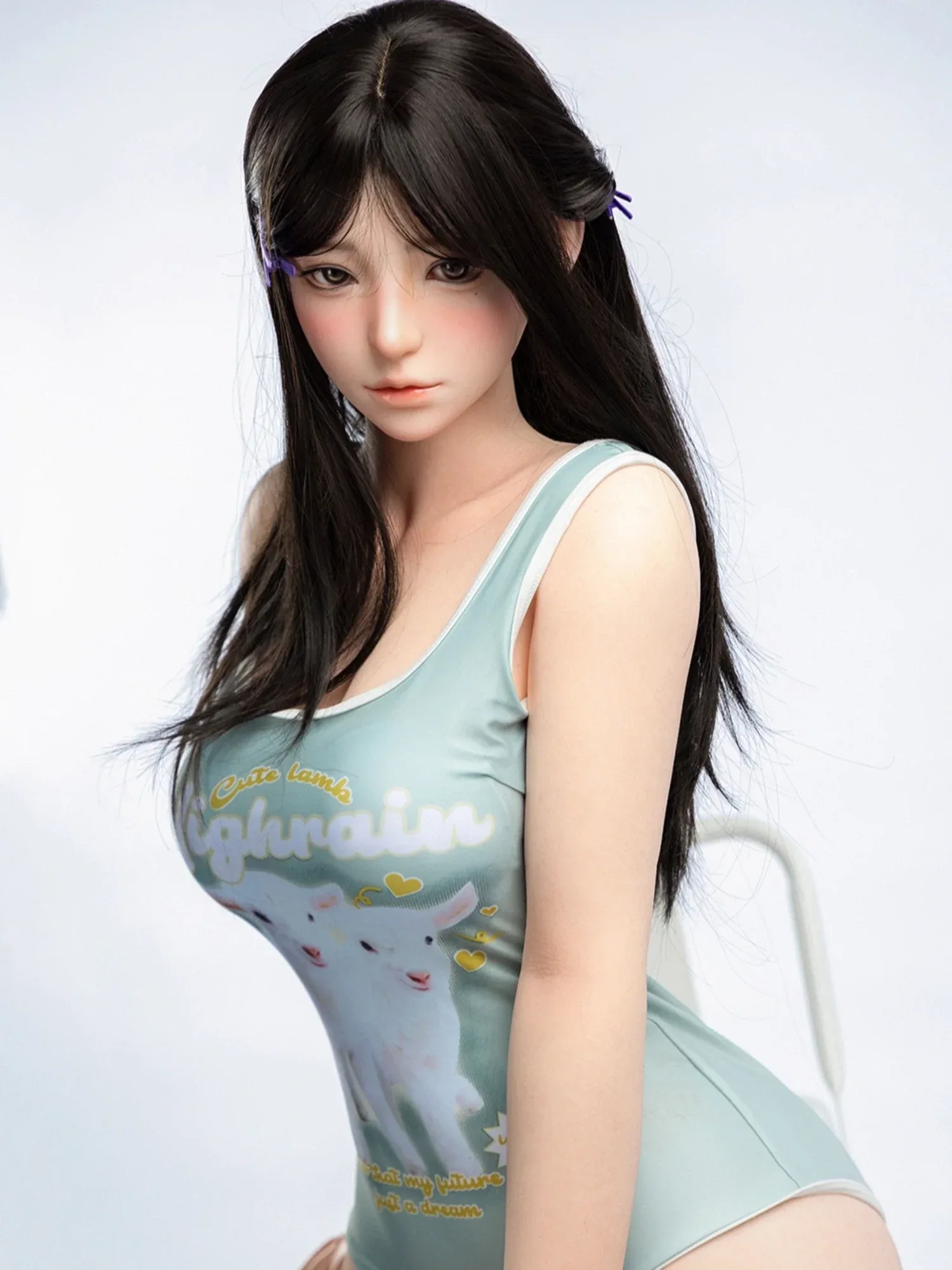 F5782—159cm\/5ft2-35.5kg E Cup Silicone Asian  Sex Doll  | Firefly Diary view 7