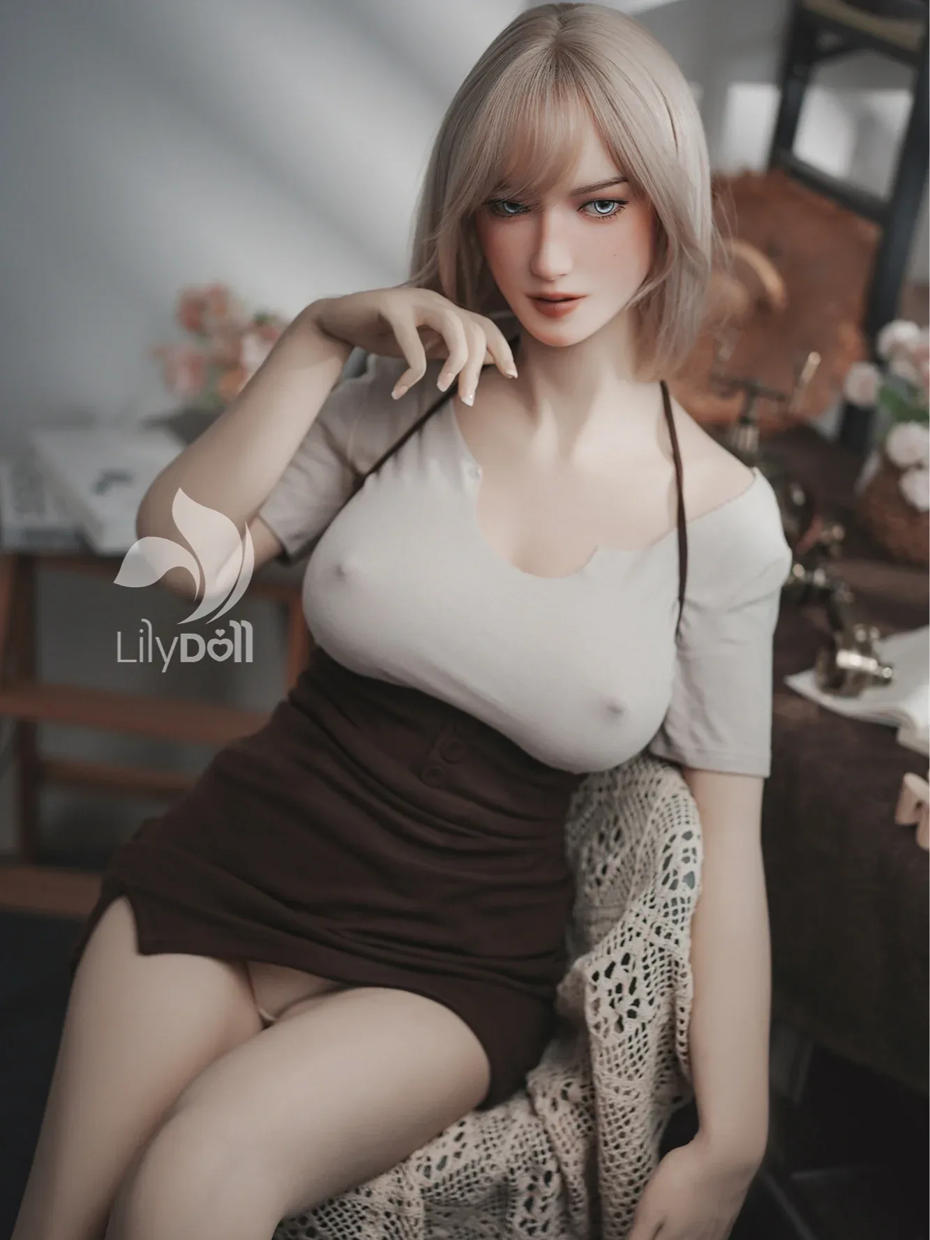 F7569—168cm\/5ft5-41kg F Cup TPE Body + Silicone Head Sex Doll【IN STOCK USA】 | LilyDoll view 1