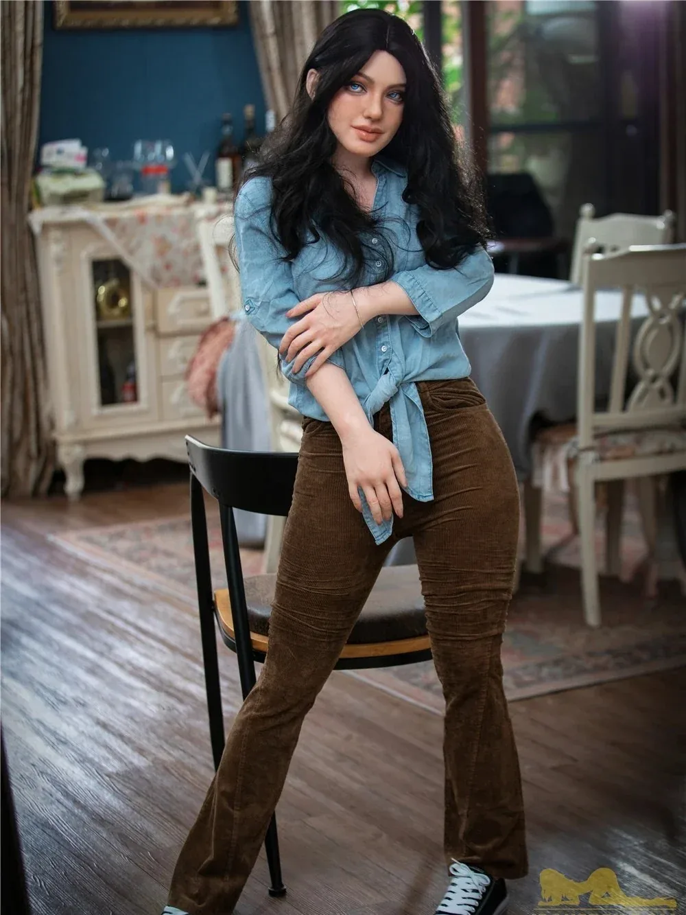 F1303-152cm\/5ft A Cup Ivy MILF Silicone Sex Doll |Irontech Doll view 6