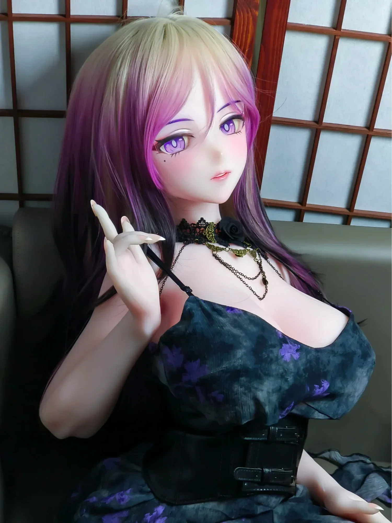 F9400-150cm\/5ft-27.5kg Anime Silicone Head Life Sized Sex Doll | Elsa Babe view 5