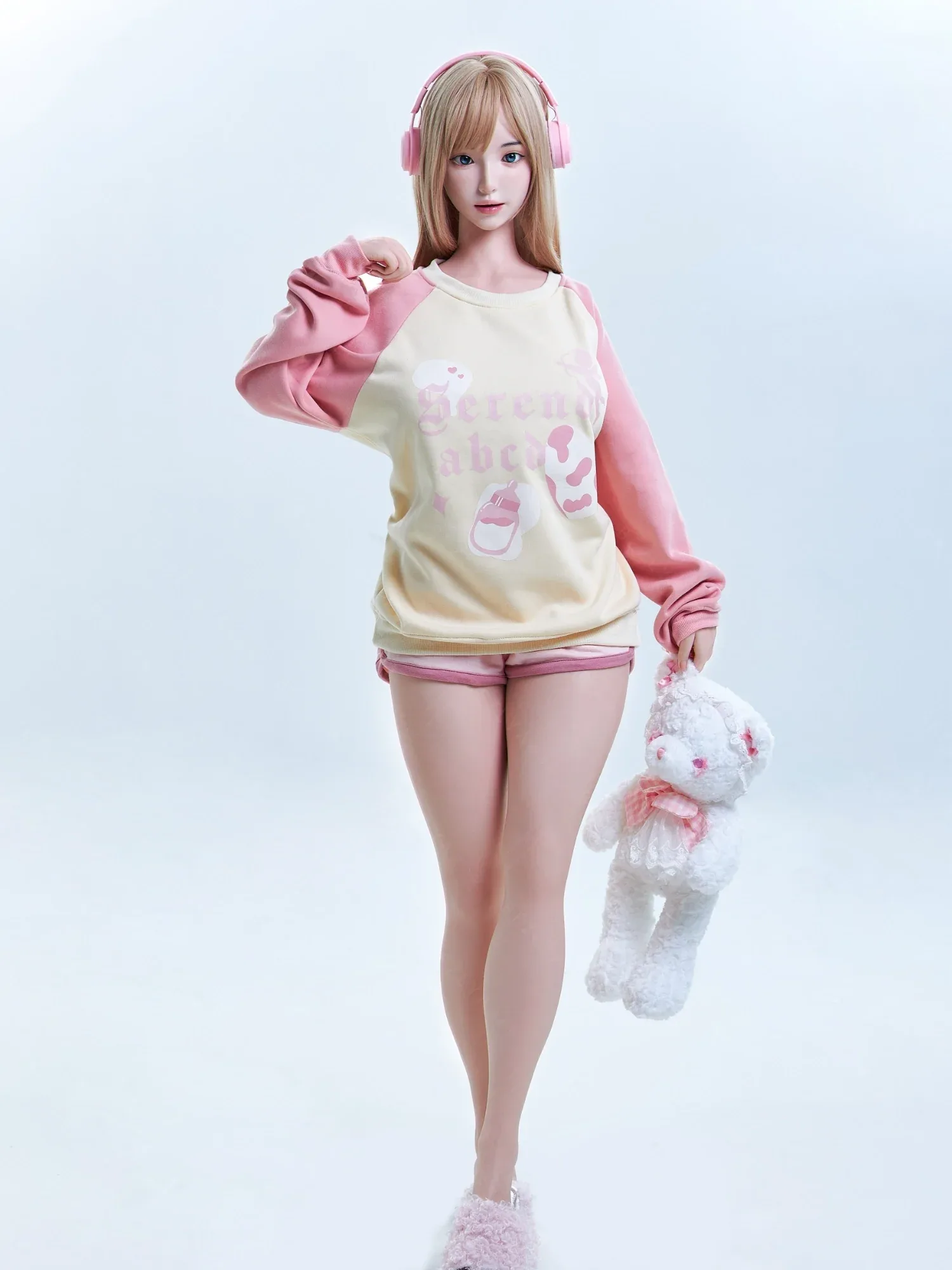 F7112-161cm(5.28ft)-32.8kg 2.1 I Cup Robot Silicone Head Adult Asian Sex Doll|Bezlya Doll view 9