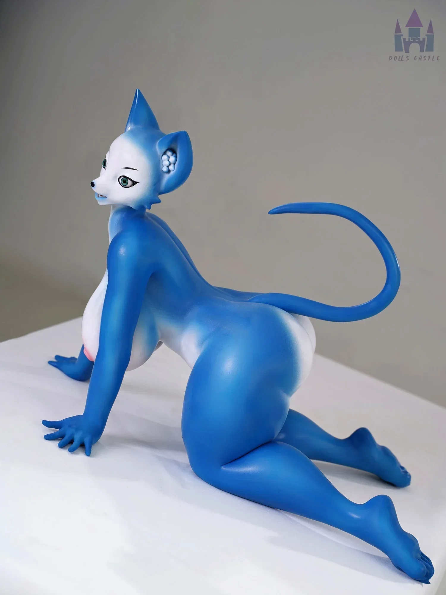F7644-8kg D Cup Silicone Realistic Blue Cat Anime-Style Furry Sex Doll|Doll Castle view 8