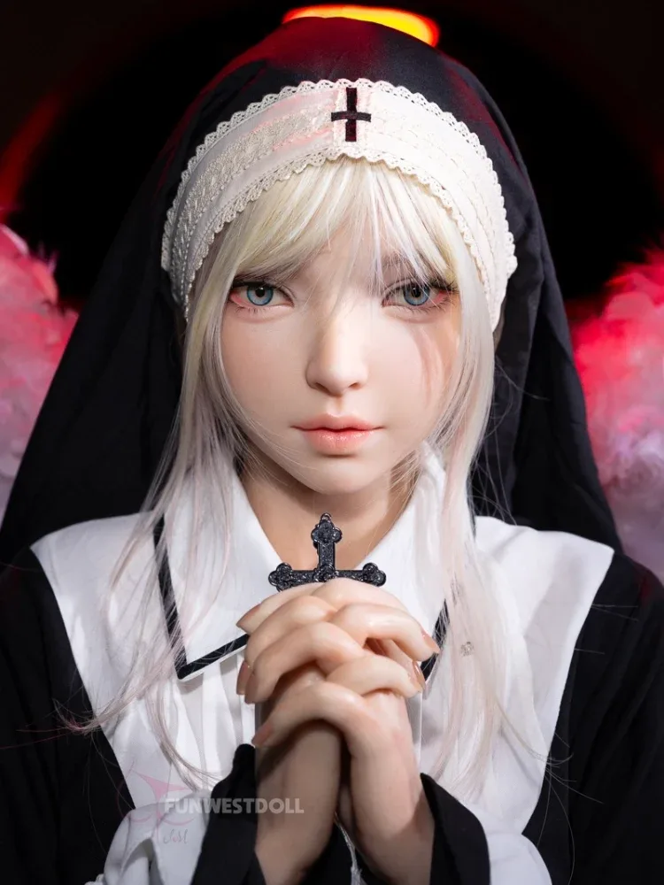 F2534-159cm(5.2ft)-34kg A Cup Halloween ROS Realistic Silicone Sex Doll | Fun West Doll view 2