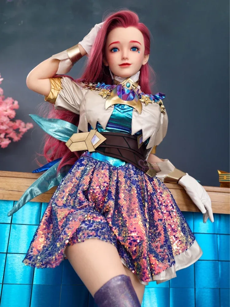 F8072-150cm\/5ft-27kg M8 Medium Chest Cosplay Silicone Sex Doll | MD Doll view 2