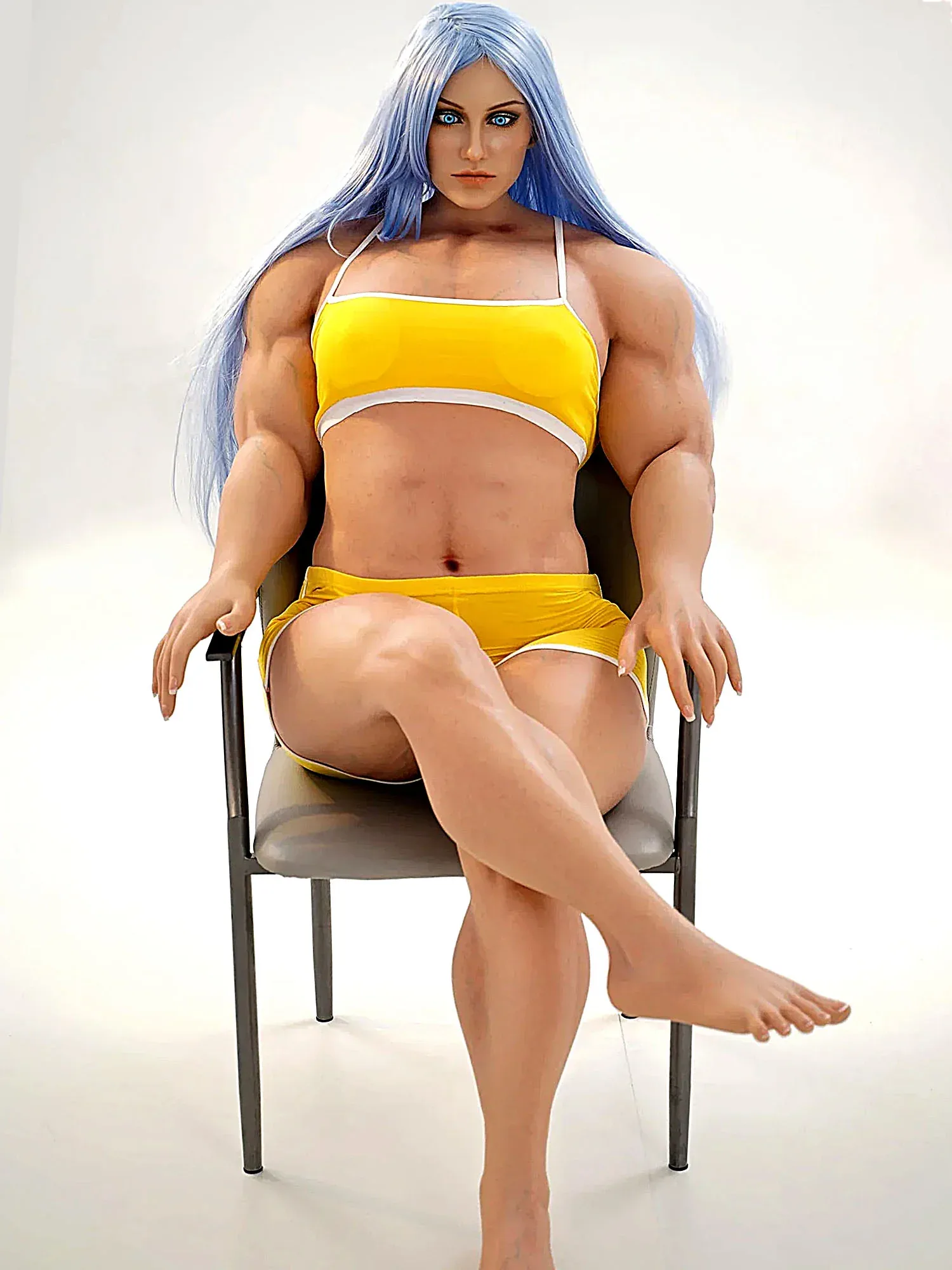 F9115-160cm\/5ft3-45kg B Cup ROS Silicone  Best Realistic Full Size Shemale Sex Doll Futanari ｜Doll Castle