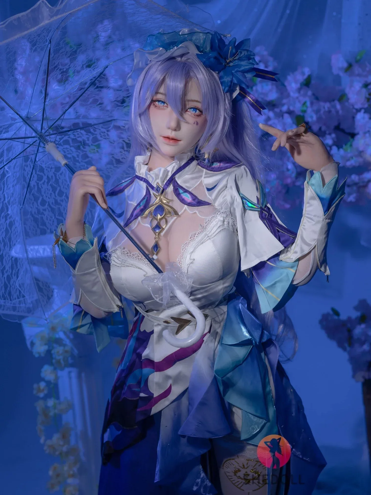 F6053—163cm\/5ft4-51kg H Cup Asian ROS Silicone Sex Doll | SHEDOLL view 9