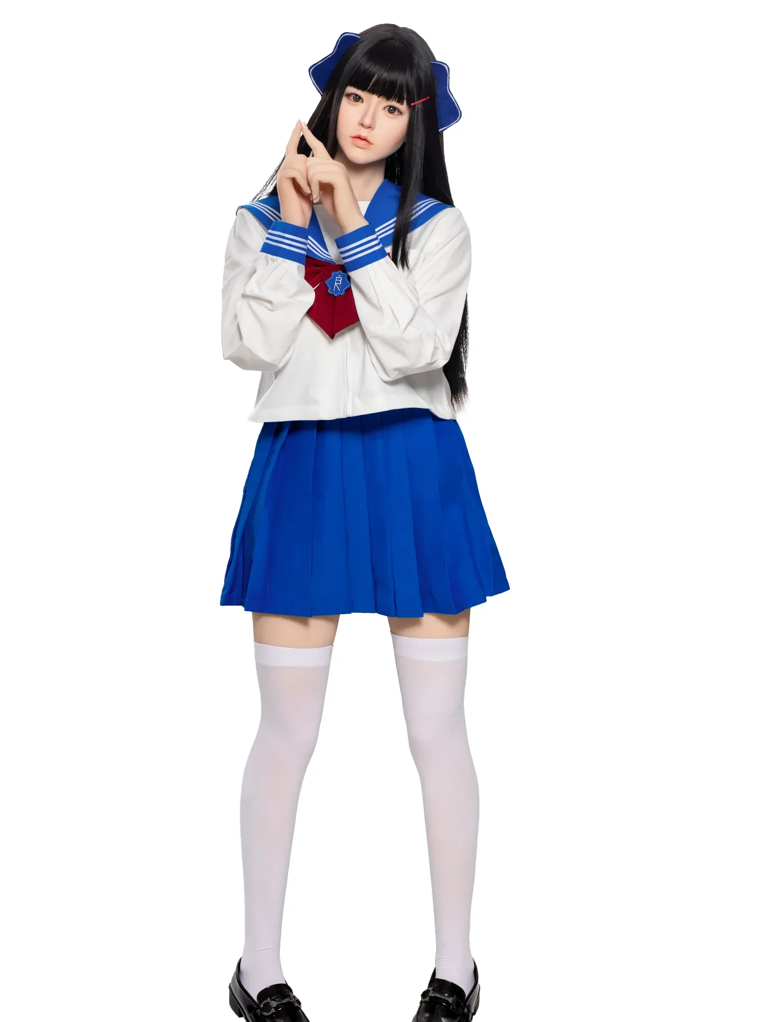 F4701-163cm(5.4ft)-40kg 2.0 G Cup Mini Asian Chinese Silicone Head Sex Doll|Bezlya Doll view 3