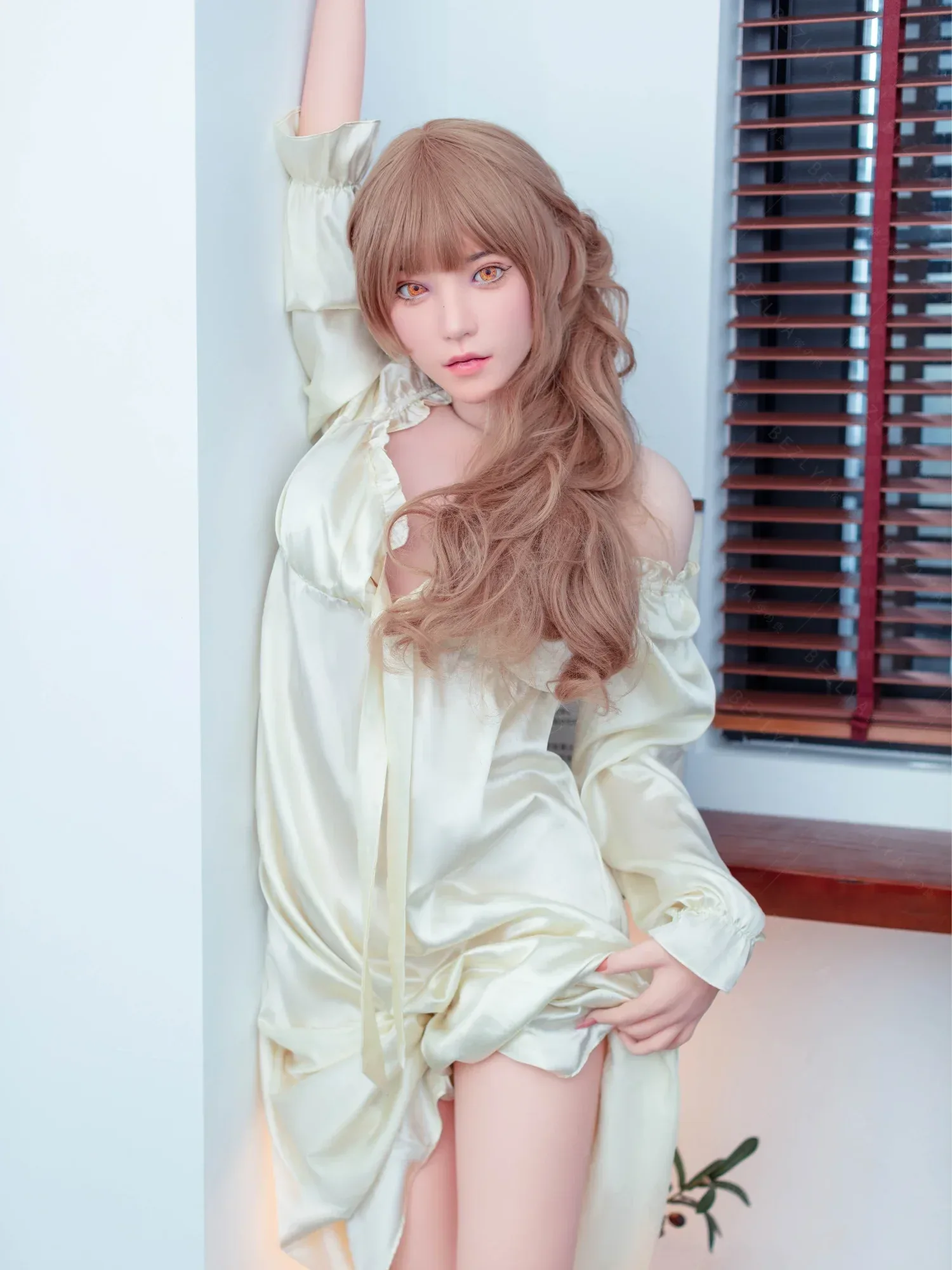 F4770-160cm(5.3ft)-34kg 2.1 B Cup Asian Real Silicone Chinese Sex Doll|Bezlya Doll view 6
