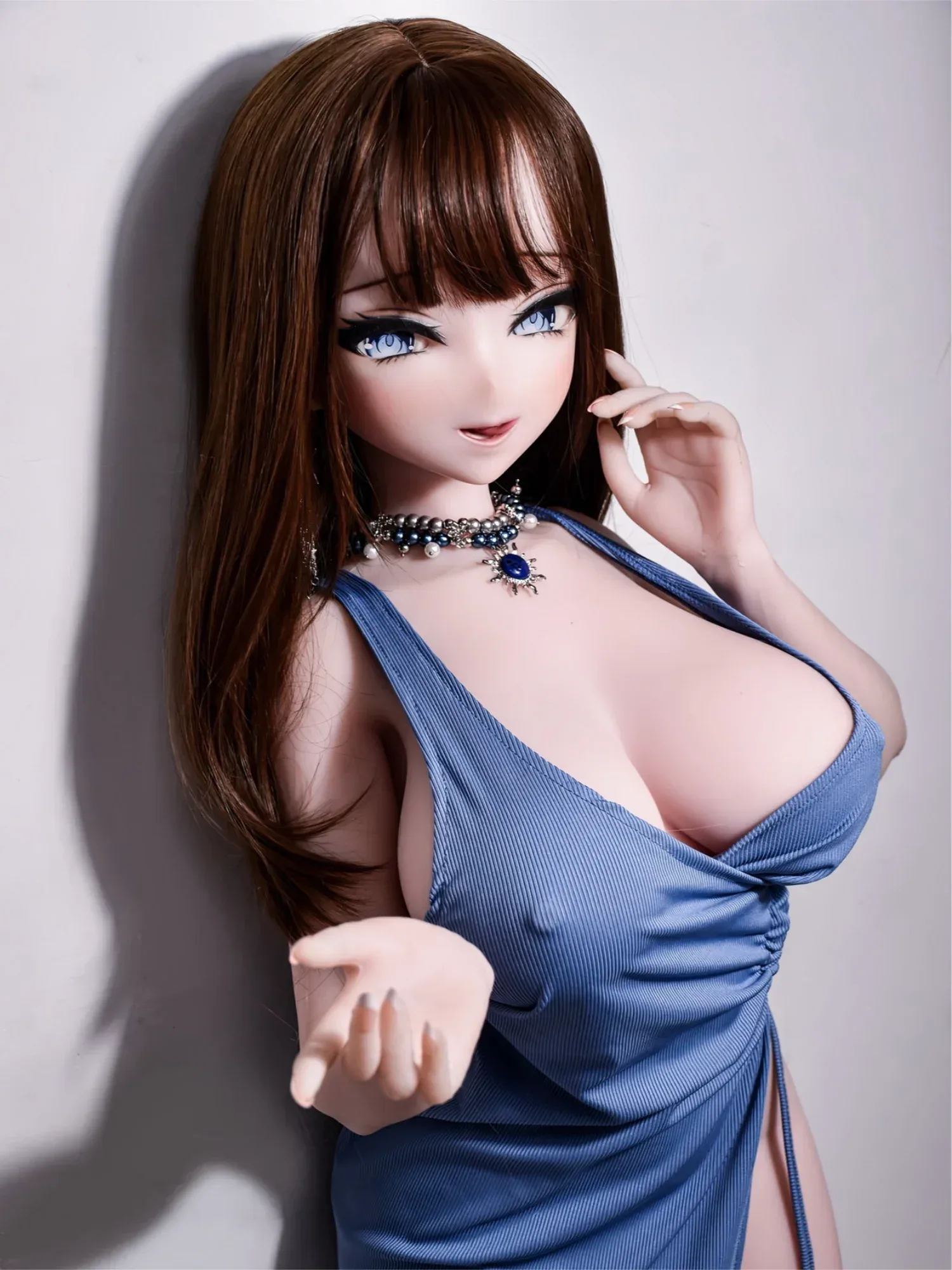 F9370-150cm\/5ft 27.5kg Anime Full Size Sex Doll Silicone Head | Elsa Babe