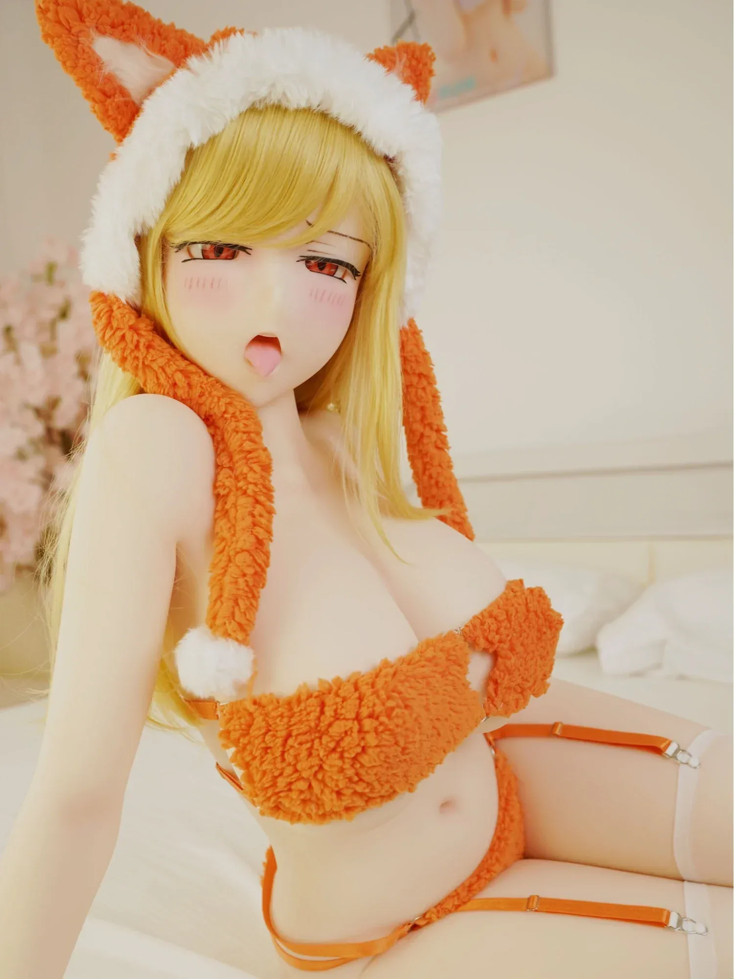 F5914-150cm(4ft11)-35kg Arisa E Cup S-TPE Big Breasts Animes Hentai Sex Doll | IROKEBIJIN Doll view 5
