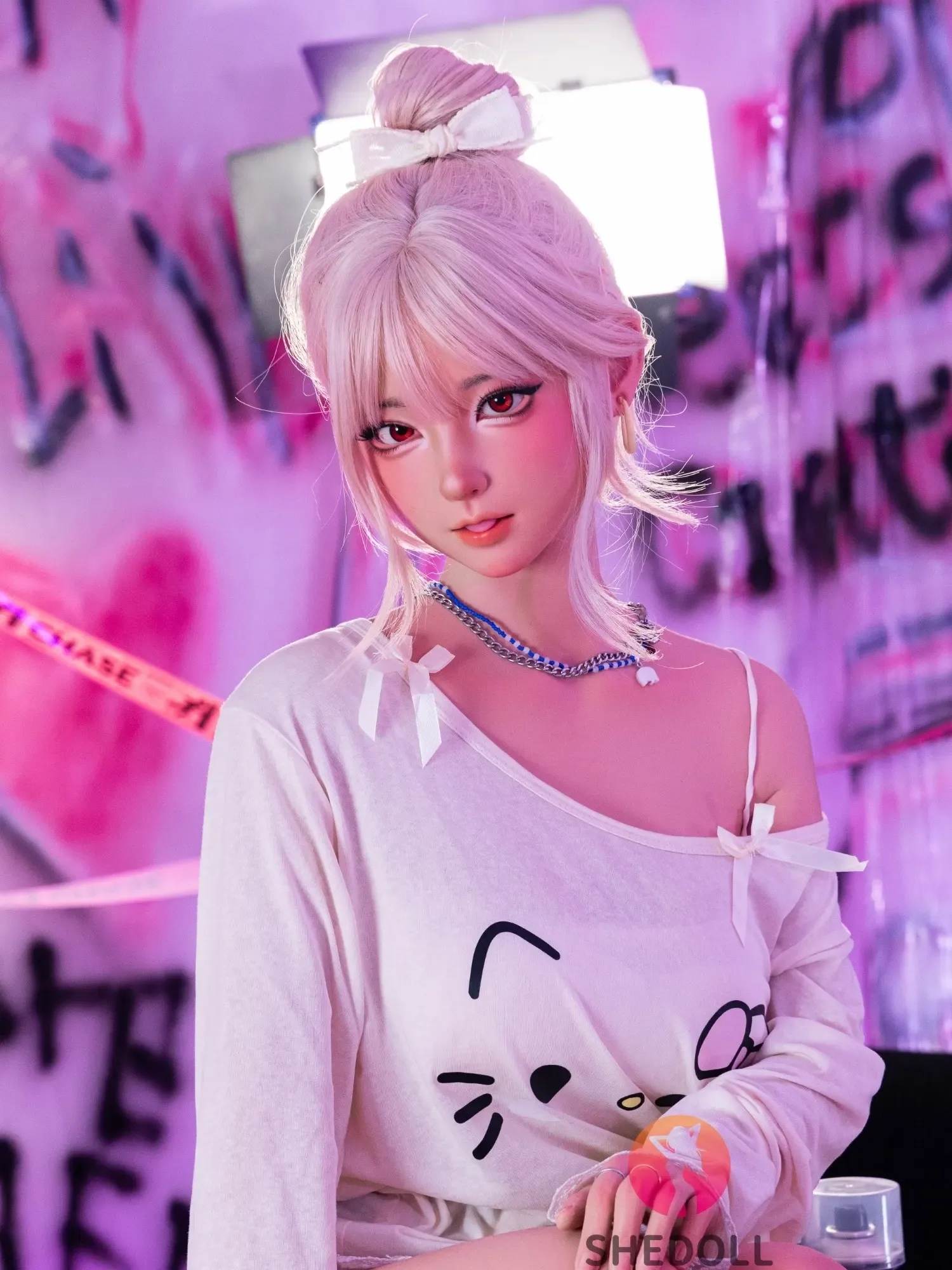 F6101—158cm\/5ft2-47kg C Cup Asian ROS Silicone Sex Doll | SHEDOLL