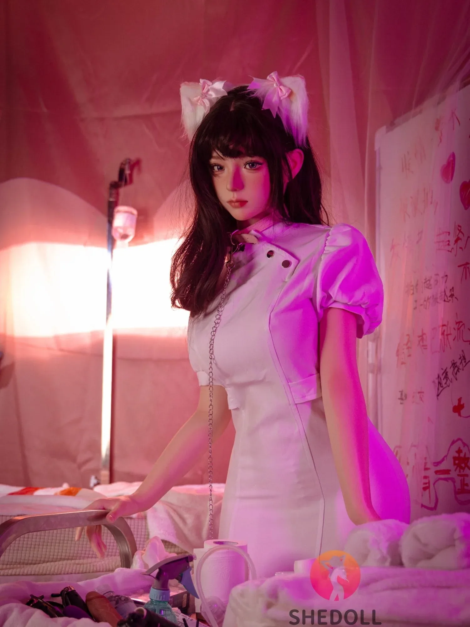 F6059—168cm\/5ft5-47kg D Cup Asian ROS Silicone Real Skin Texture Sex Doll | SHEDOLL view 12