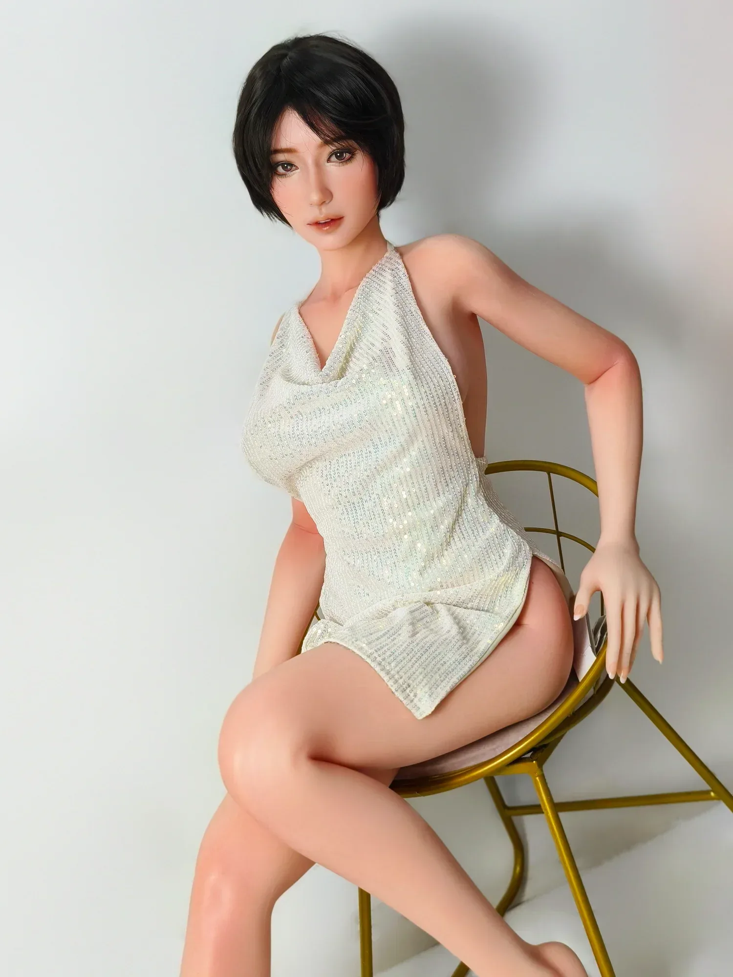 F3807-165cm\/5ft4 Ishihara Minako Silicone Chinese Sex Doll | Elsa Babe view 7