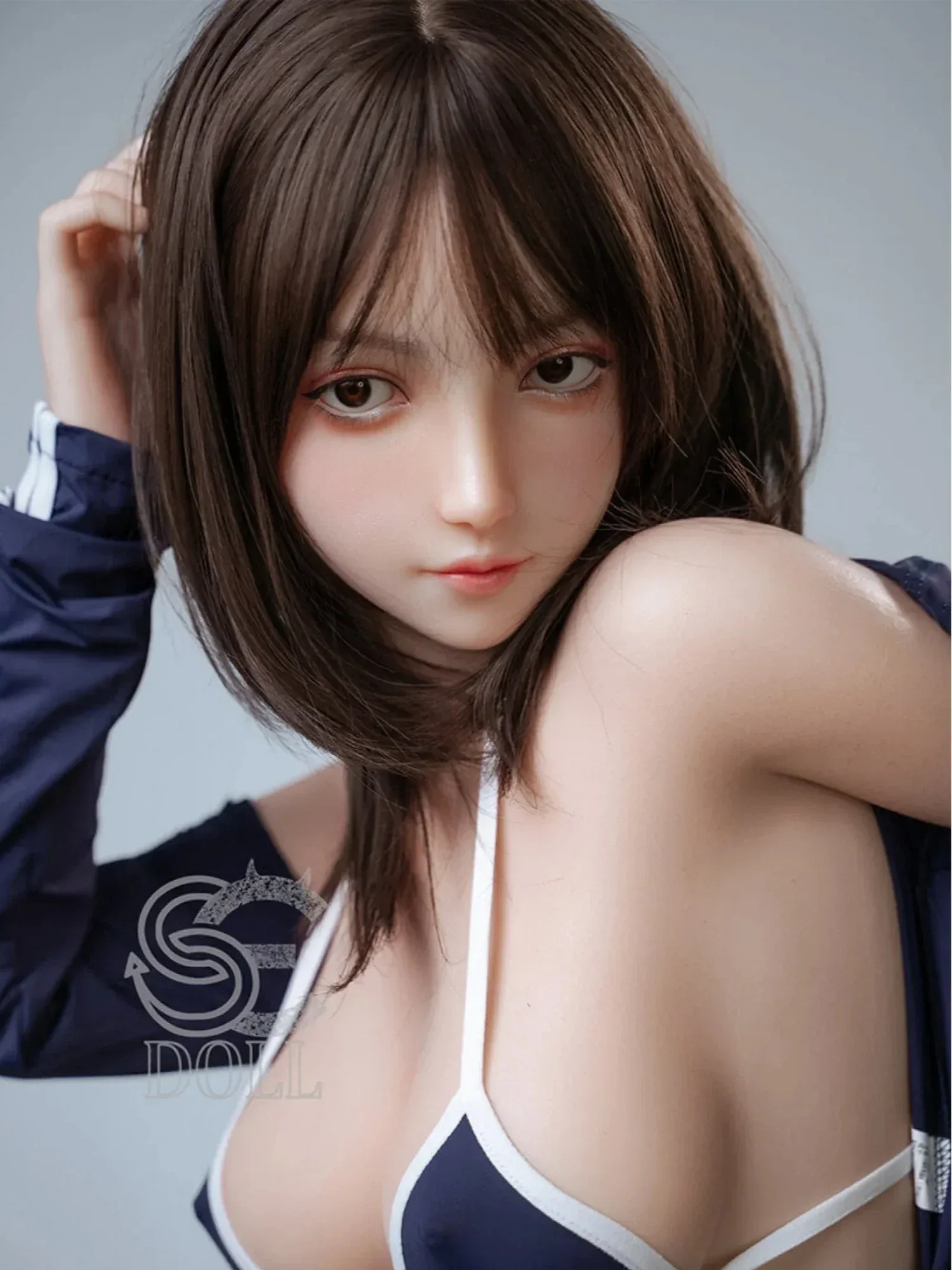 F3753-160cm(5ft2)-27kg Yuuki C Cup Silicone Pure Lolita Young Chinese Sex Doll | SE Doll view 4