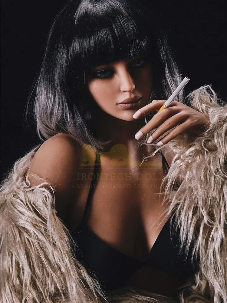 F1920K-168cm(5.5ft) D Cup Emily Black Sex Doll｜Irontech Doll view 9