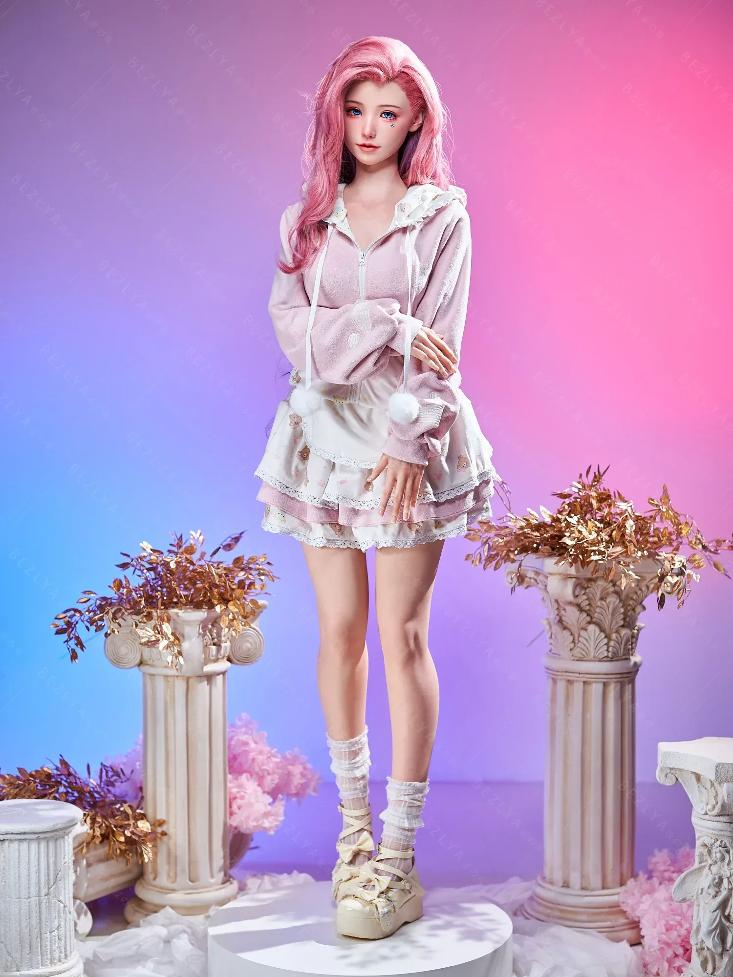 F9368-168cm-2.2cf ROS Asian Cosplay Silicone Celebrity Lifesize Anime Sex Doll|AITIA Doll view 11