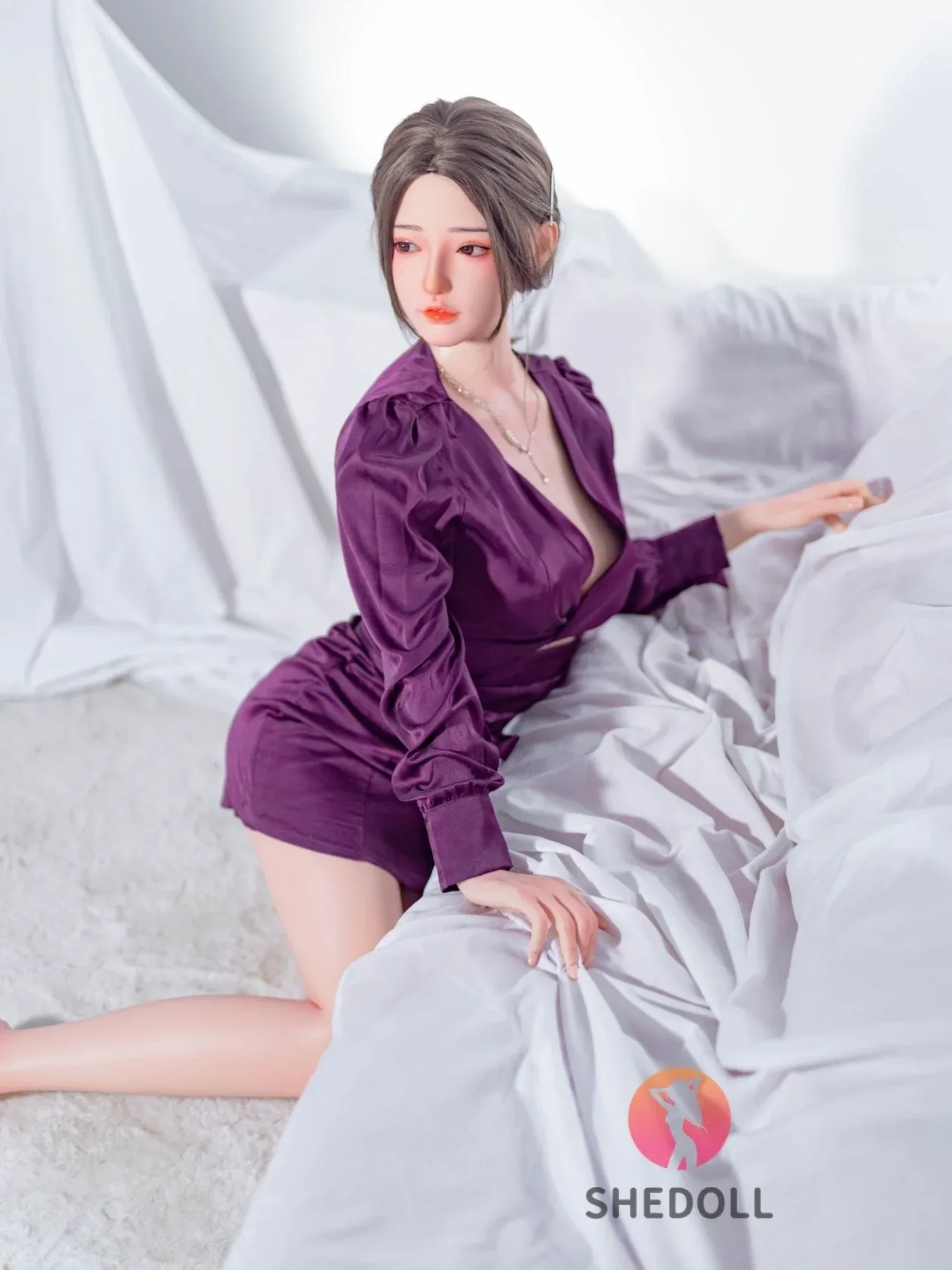 F6010—158cm\/5ft2-47kg C Cup Asian Silicone Sex Doll | SHEDOLL view 9