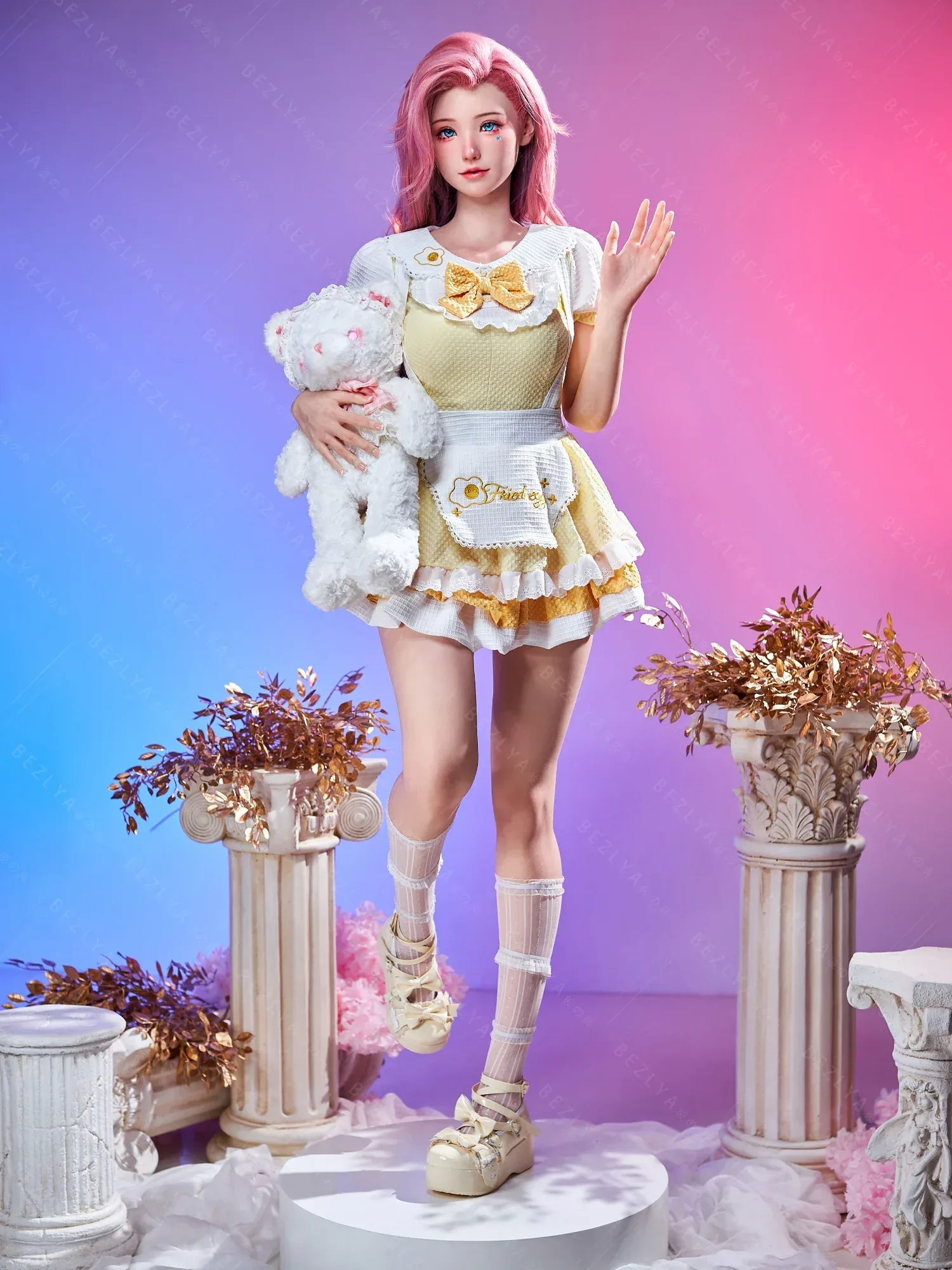 F9368-168cm-2.2cf ROS Asian Cosplay Silicone Celebrity Lifesize Anime Sex Doll|AITIA Doll view 9