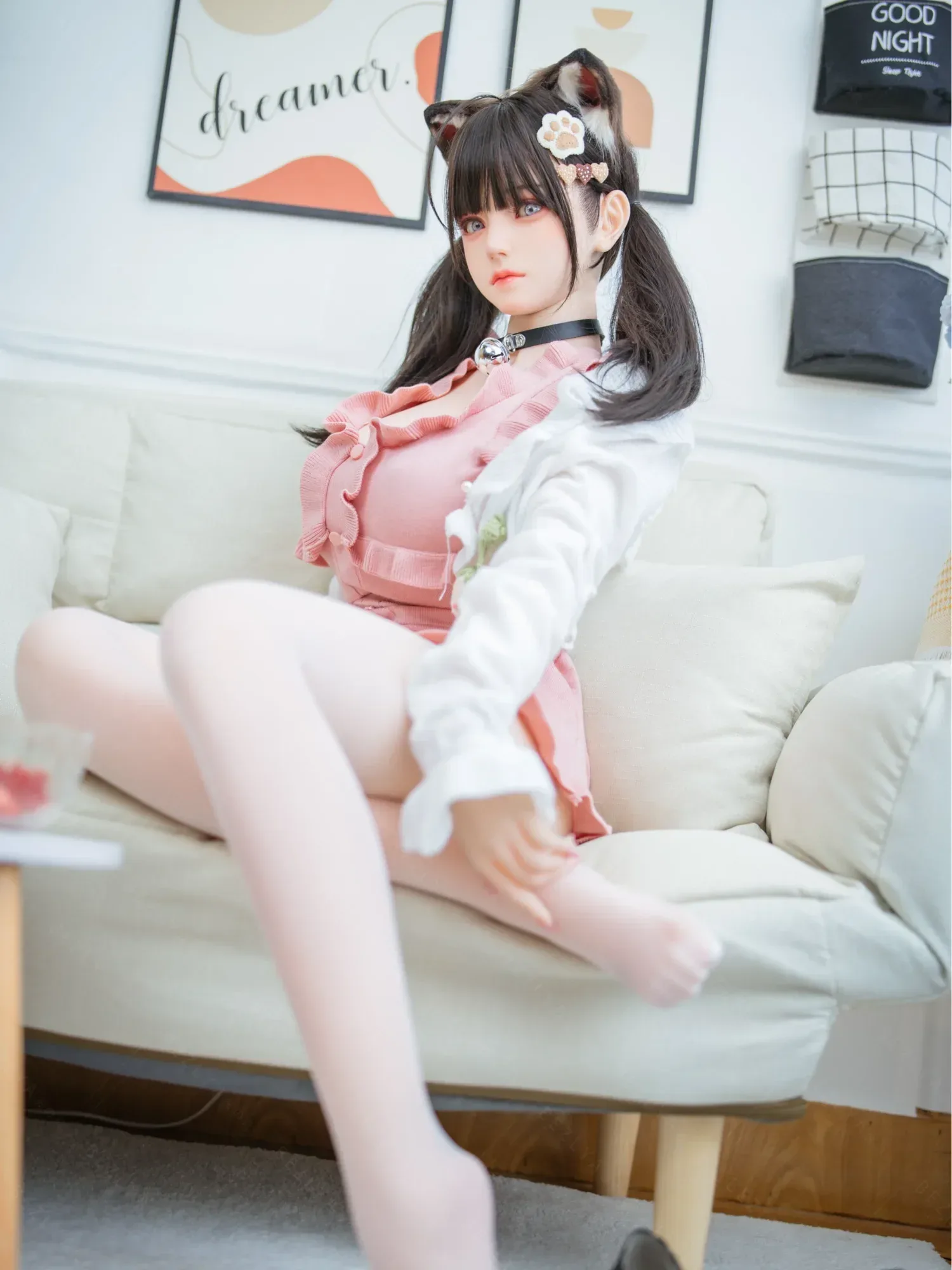 F4795-155Mcm(5.1ft)-40kg 2.0 G Cup Asian Robot Anime Silicone Head Cute Teen Sex Doll|Bezlya Doll view 6
