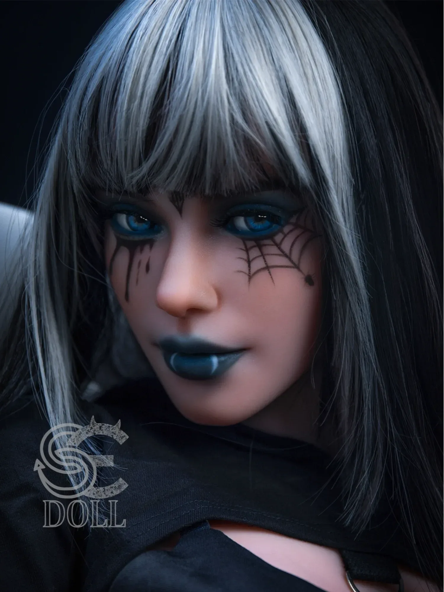 F3737-166cm(5ft5)-34.5kg Heloise C Cup TPE Fantasy Anime Dark Girl Sex Dolls|SE Doll view 4