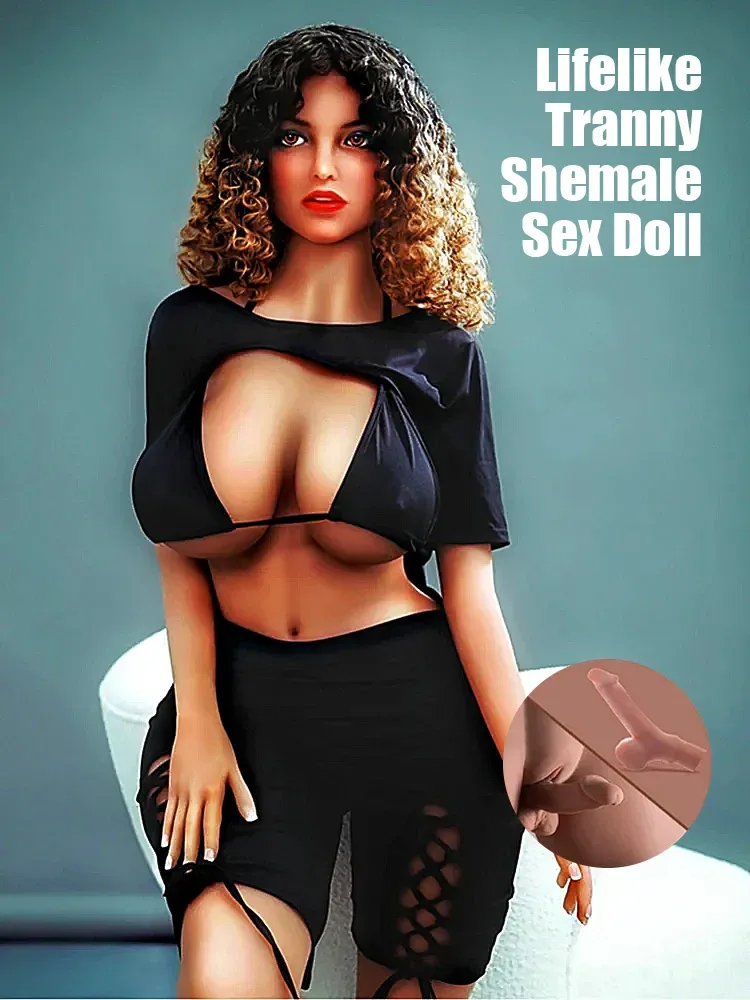 F1633-152cm\/5ft F Cup Lifelike Tranny Shemale Sex Doll for Hardcore Fantasies | SY Doll