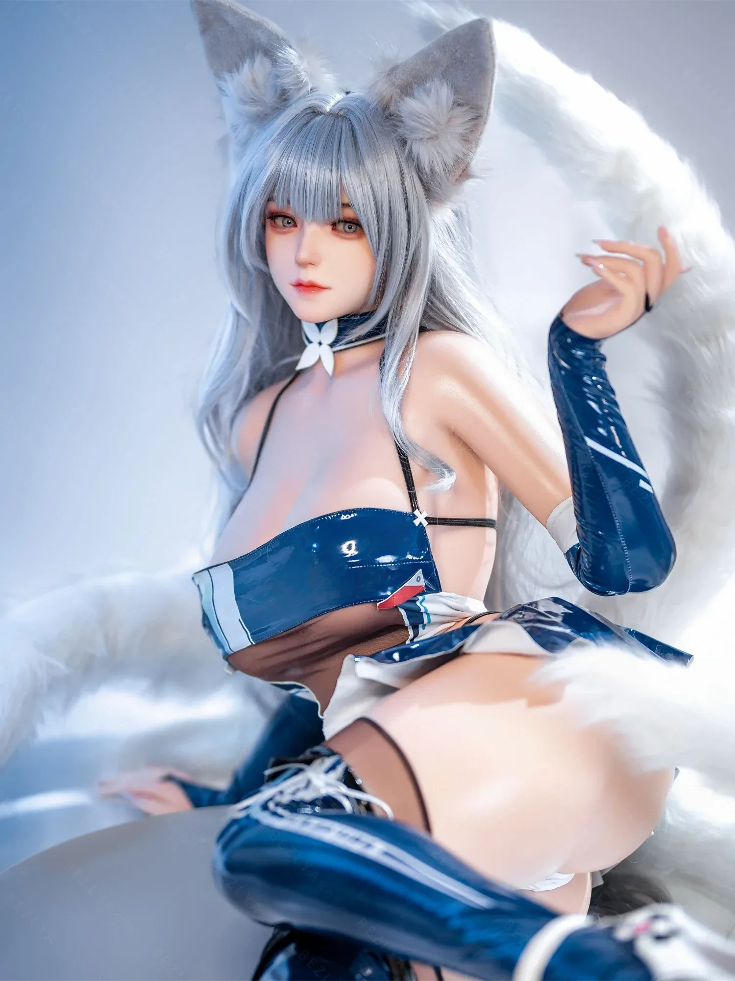 F7125-155Mcm(5.1ft)-38kg 2.2cf E Cup Mini ROS Silicone Asian Adult Chinese Anime Sex Doll|AITIA Doll view 4