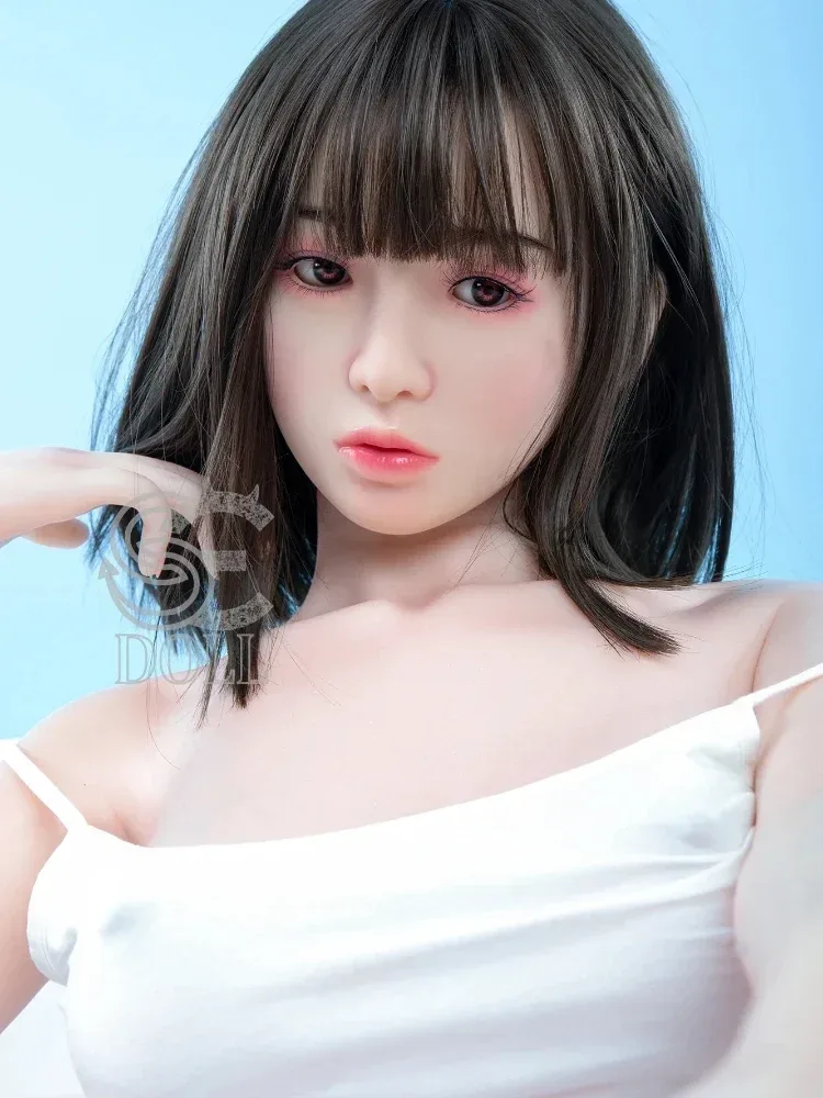 F896—160cm(5ft2)-27kg Pearl C Cup Silicone Cute Chinese Girl Laurie Big Ass Love Doll | SE Doll view 6