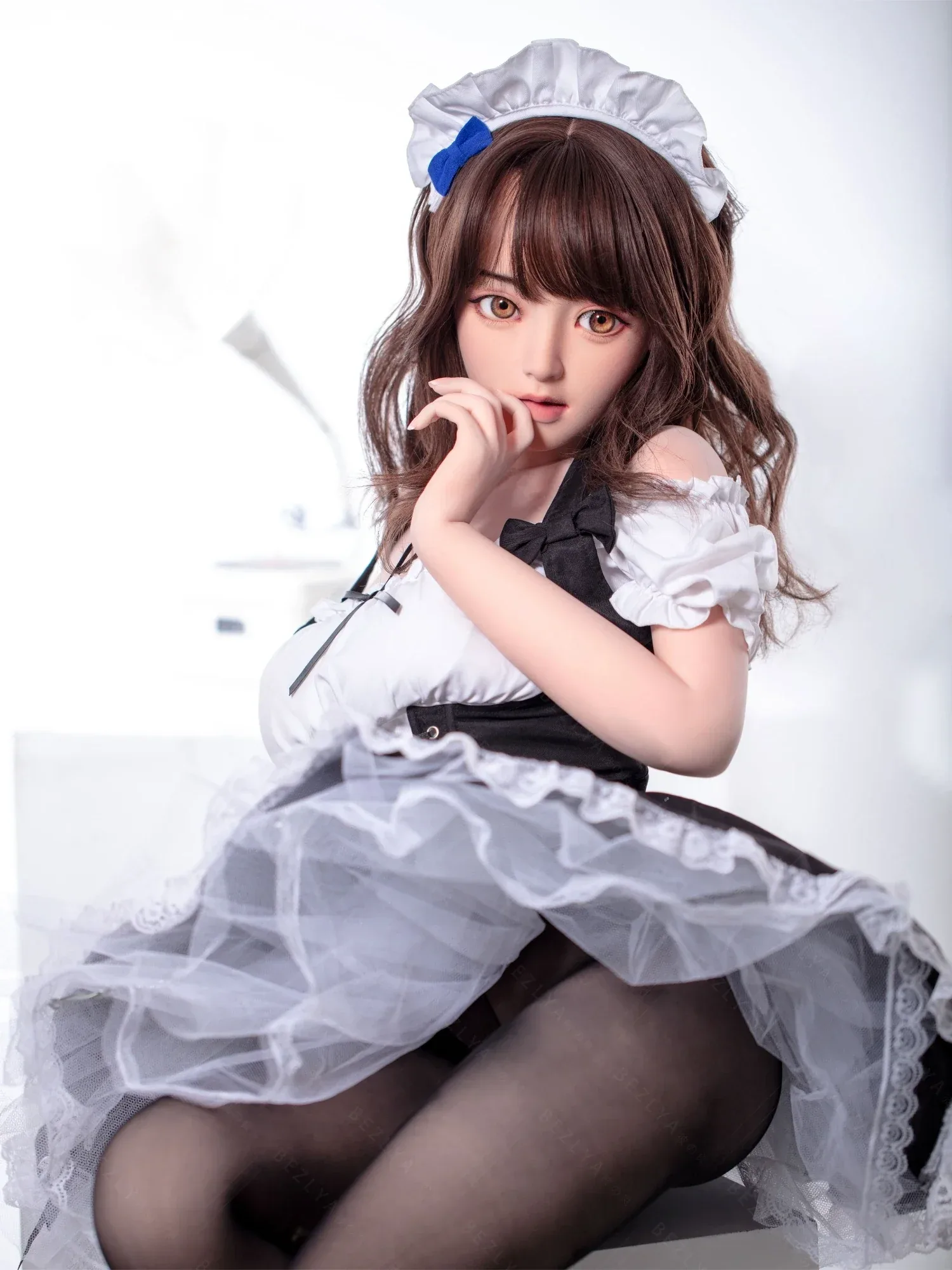 F7163-150cm(5.3ft)-34kg 2.1 A Cup Asian Real Silicone Japanese Sex Doll – Premium Love Doll for Ultimate Pleasure|Bezlya Doll view 8