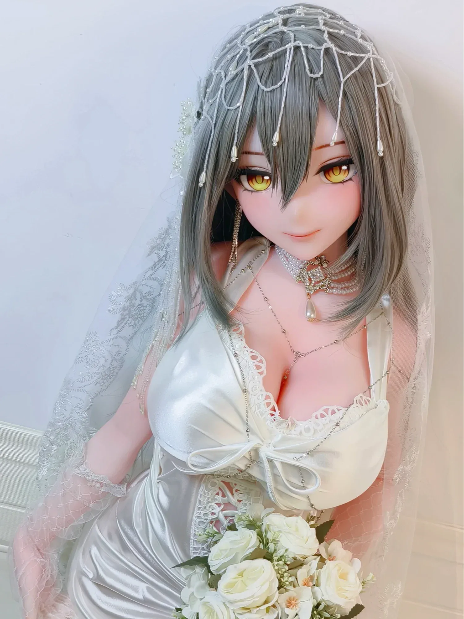 F9213-150cm\/5ft-27.5kg Anime Hentai Silicone Lifesize Sex Doll | Elsa Babe view 8