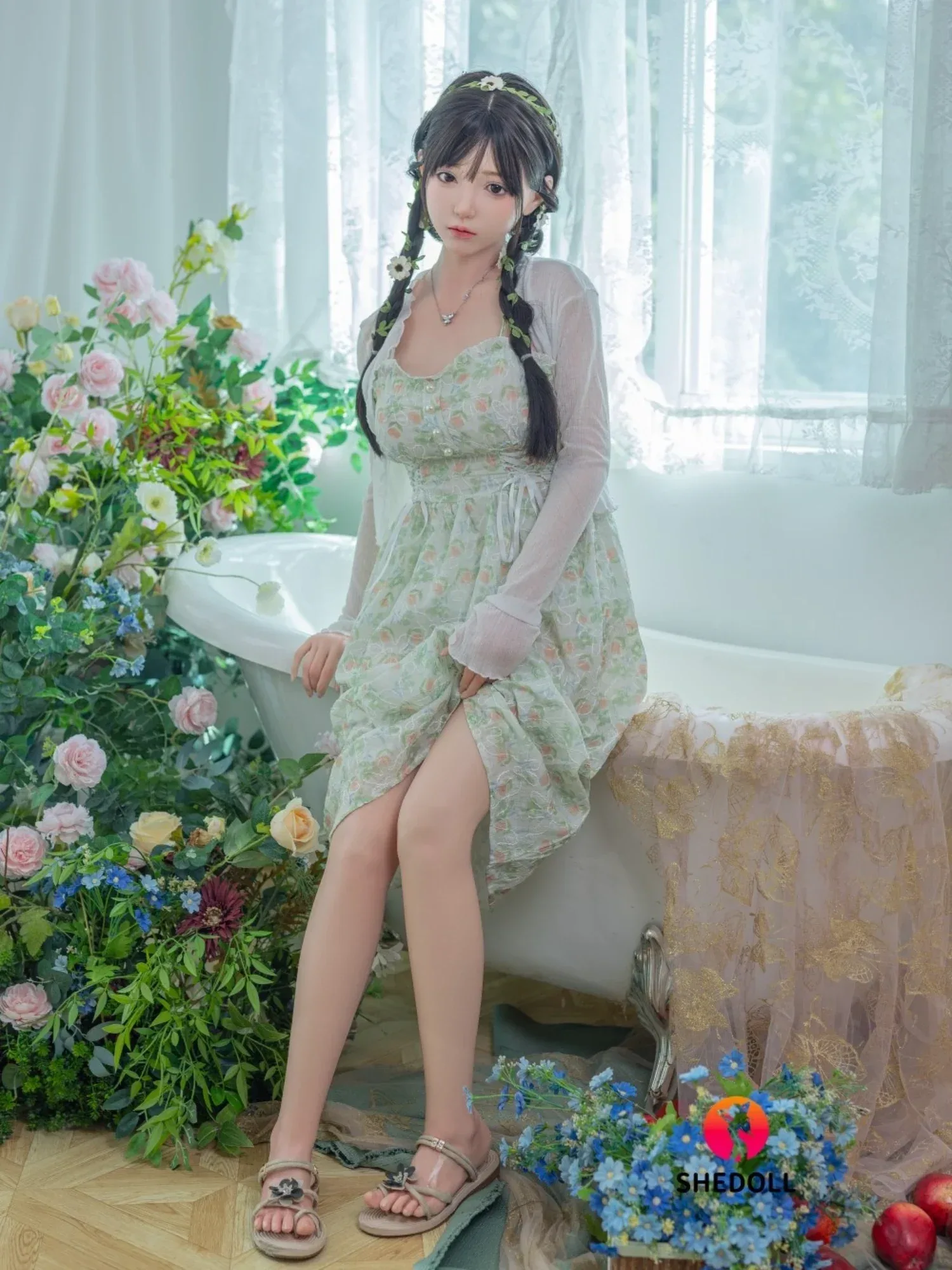 F6005—158cm\/5ft2-47kg C Cup Asian ROS Silicone Sex Doll | SHEDOLL view 7