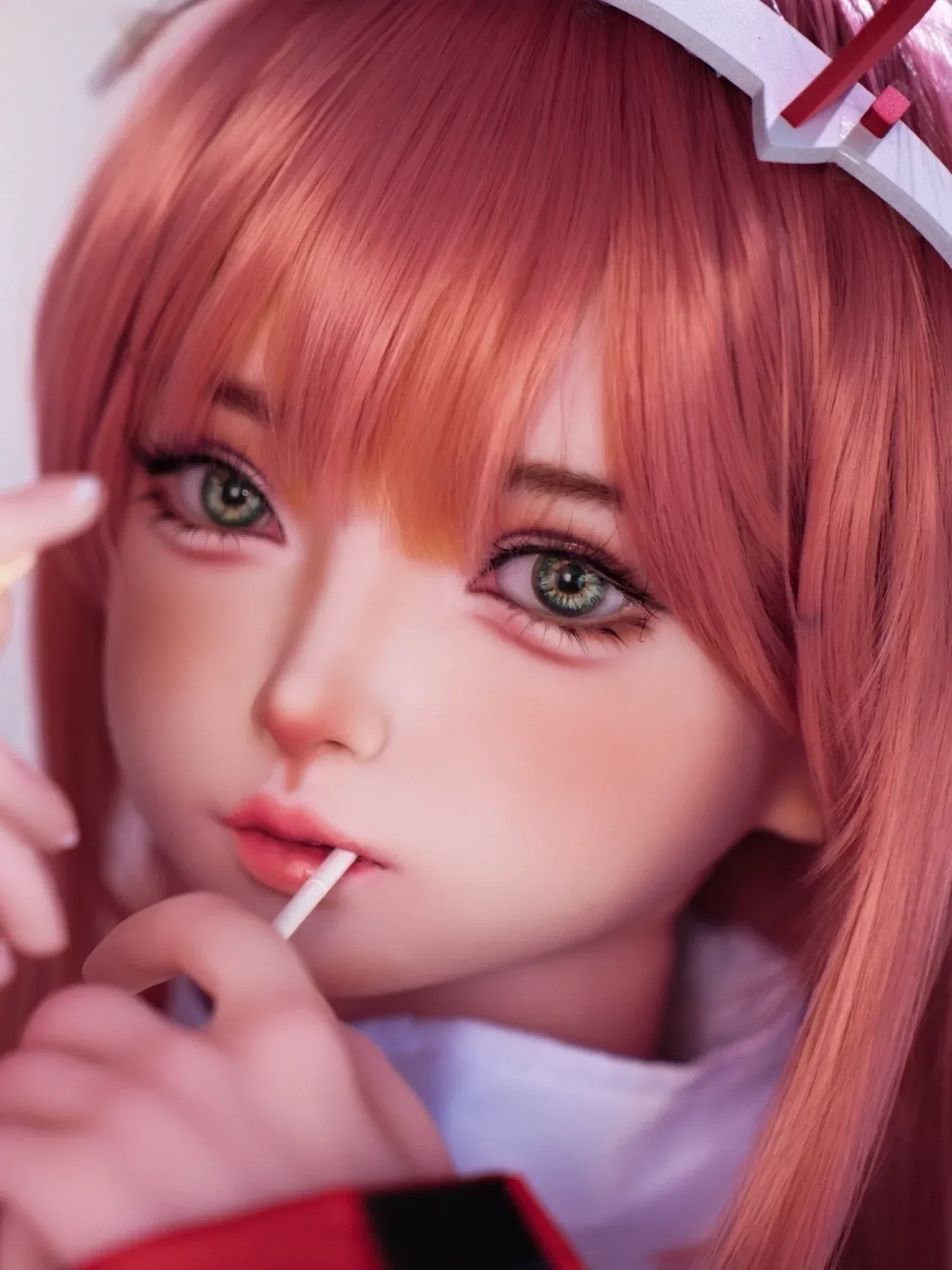 F6094—152cm\/5ft-33kg A Cup Flat Chest Asian ROS Silicone Head TPE Body Sex Doll | SHEDOLL view 9