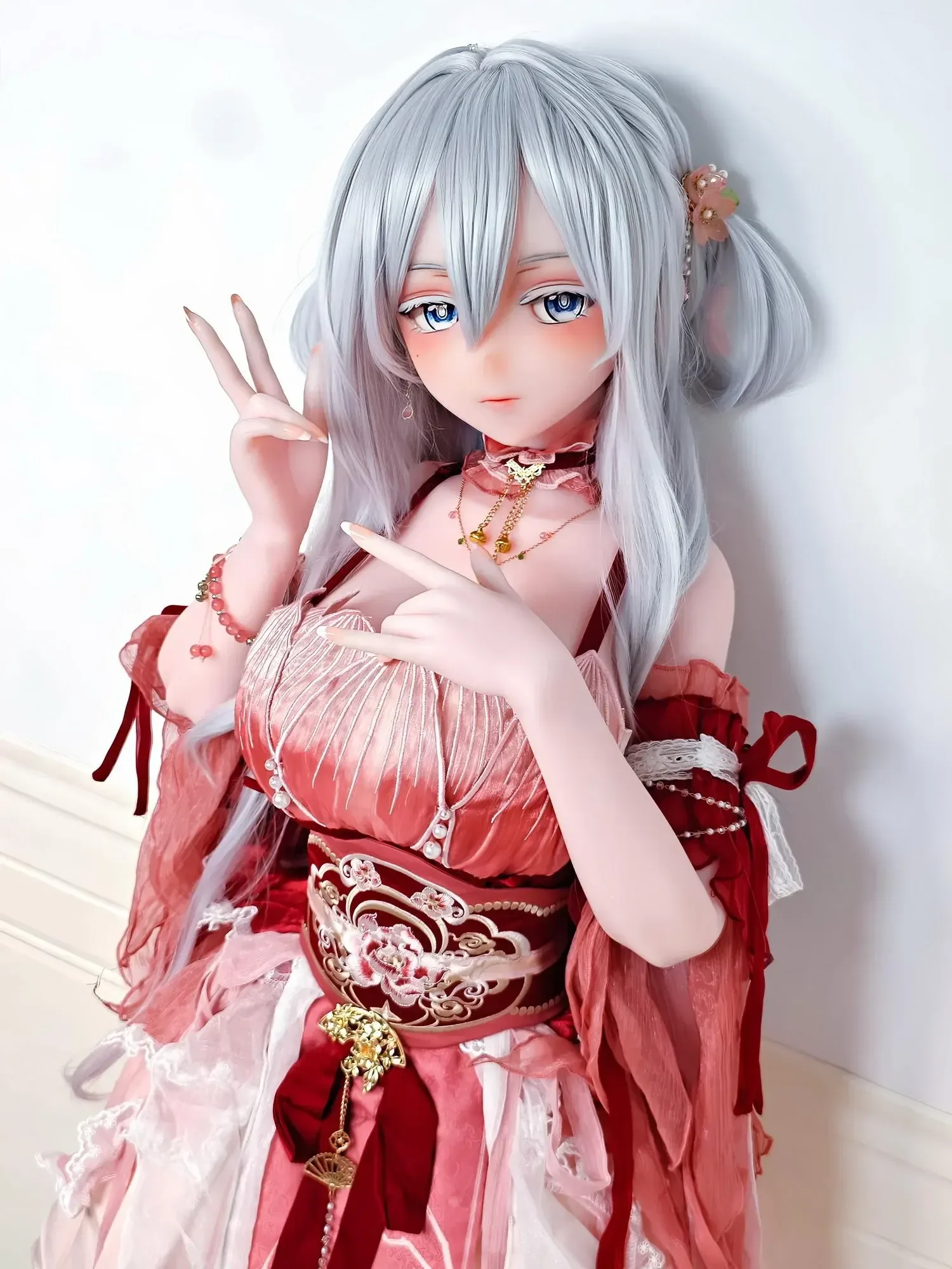 F9209-150cm\/5ft-27.5kg Anime Hentai Silicone Full Size Life Like Sex Doll | Elsa Babe view 2