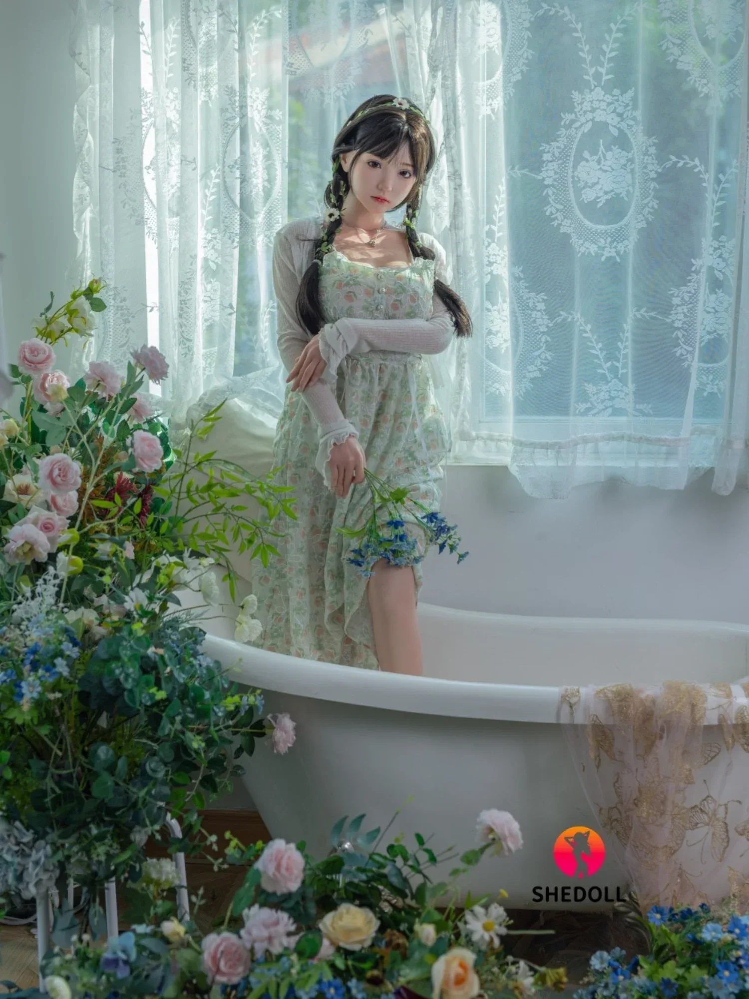 F6005—158cm\/5ft2-47kg C Cup Asian ROS Silicone Sex Doll | SHEDOLL view 12
