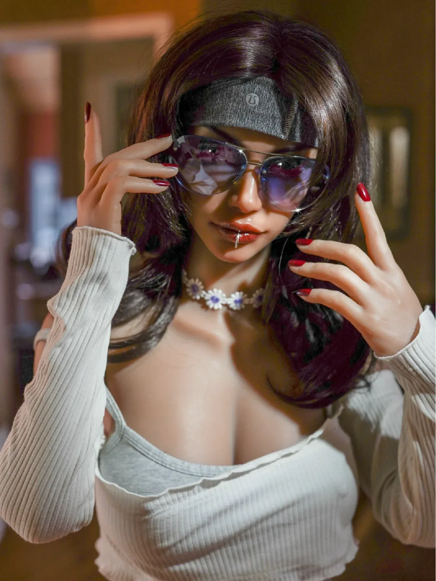F3384-158cm\/5ft2(32kg) Isla E Cup Silicone Adult Full Sexy Europe Sex Doll | YL Doll