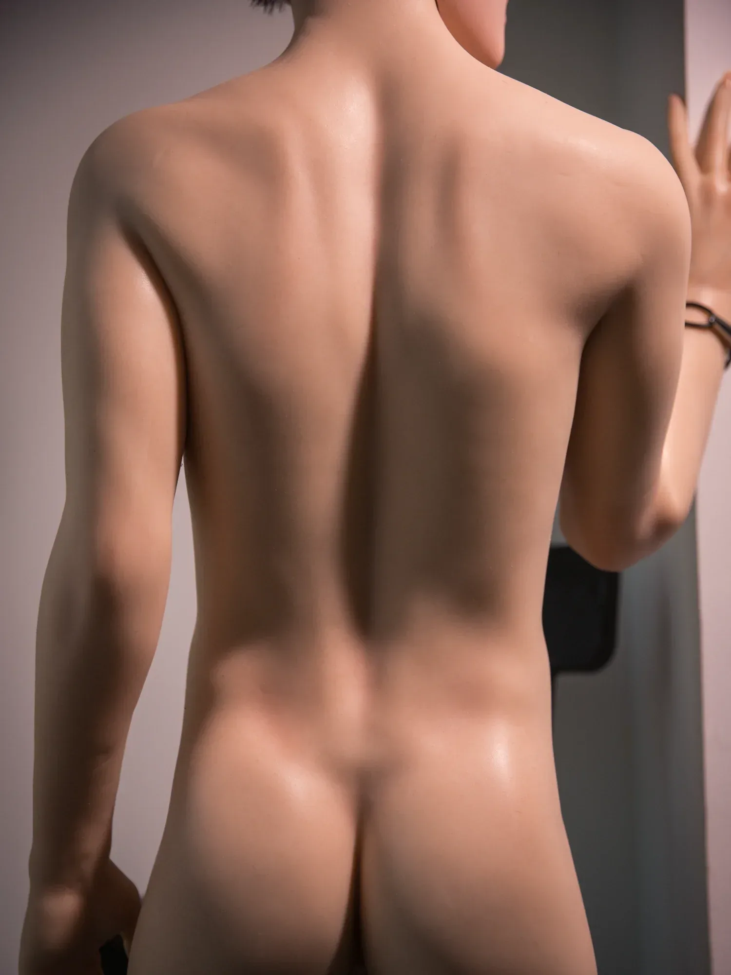 F4610-165cm\/5ft5-36.5kg Silicone Male Sex Doll Femboy - Qita doll view 11