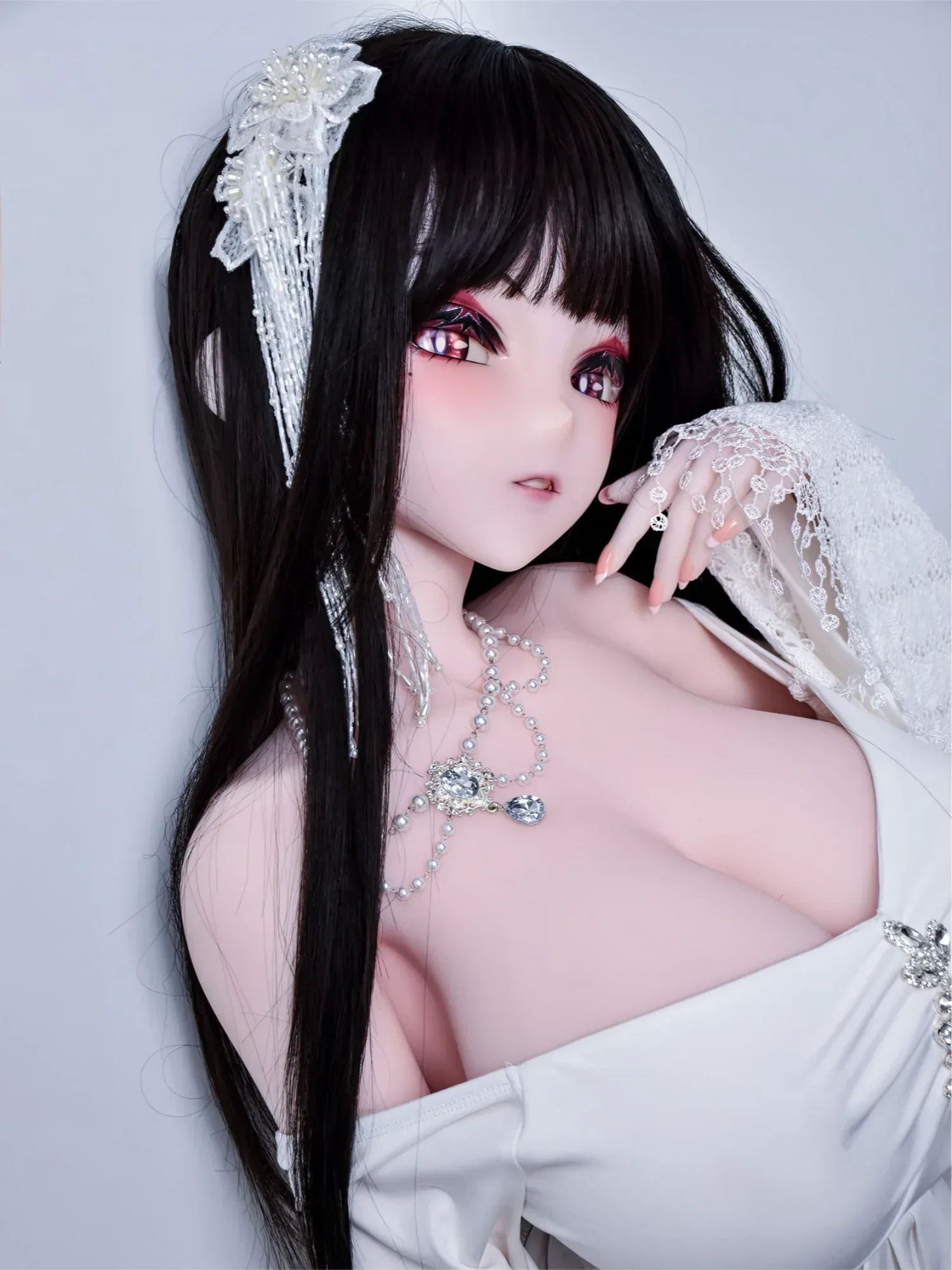 F9406-163cm\/5ft4-39kg Silicone Anime Hentai Sex Toy Female Sex Doll | Elsa Babe view 7