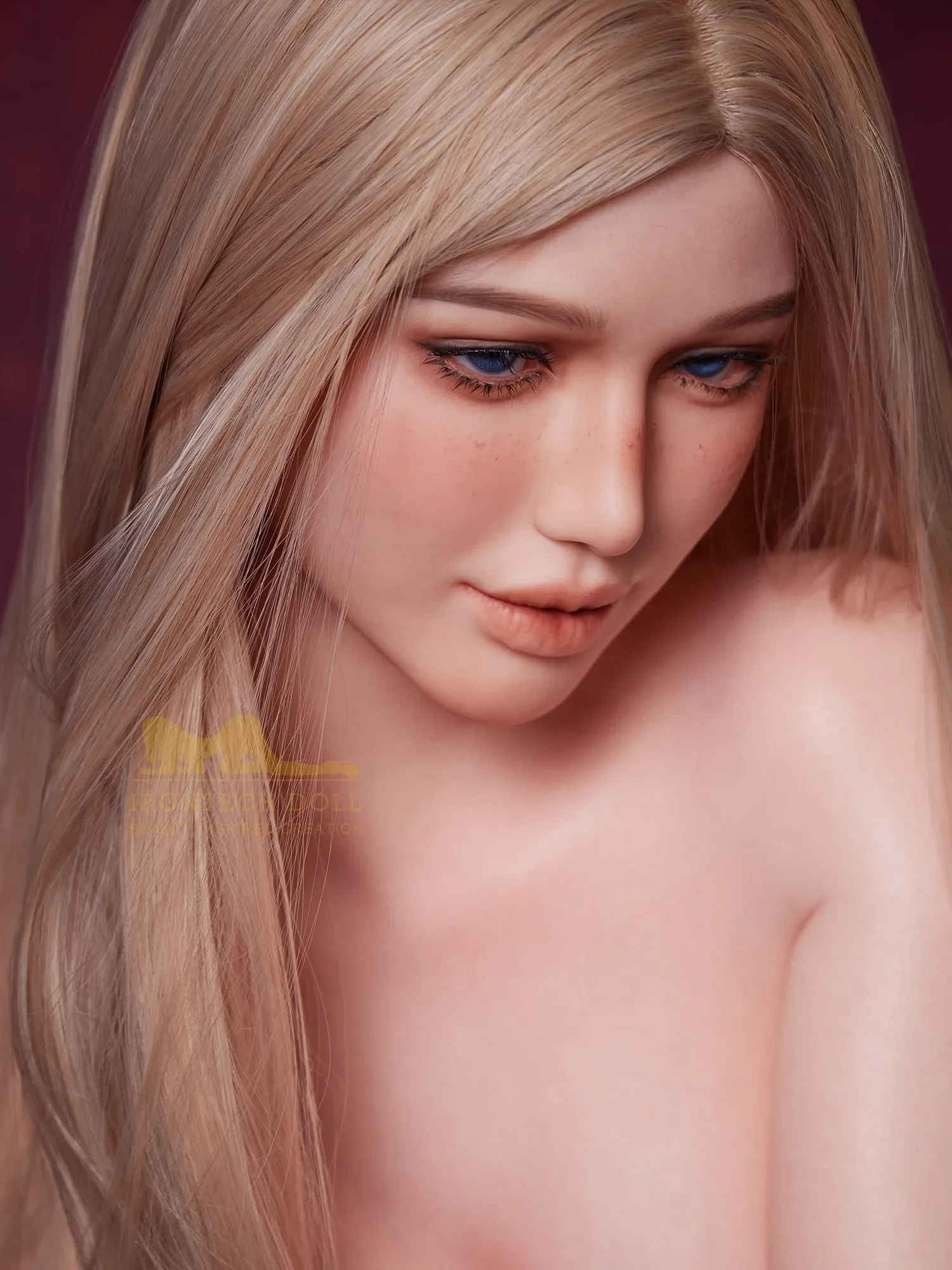 F5949-164cm(5ft4)-40.5kg Robot All-In-One Seamless Neck Silicone Celebrity Sex Doll|Irontech Doll view 11