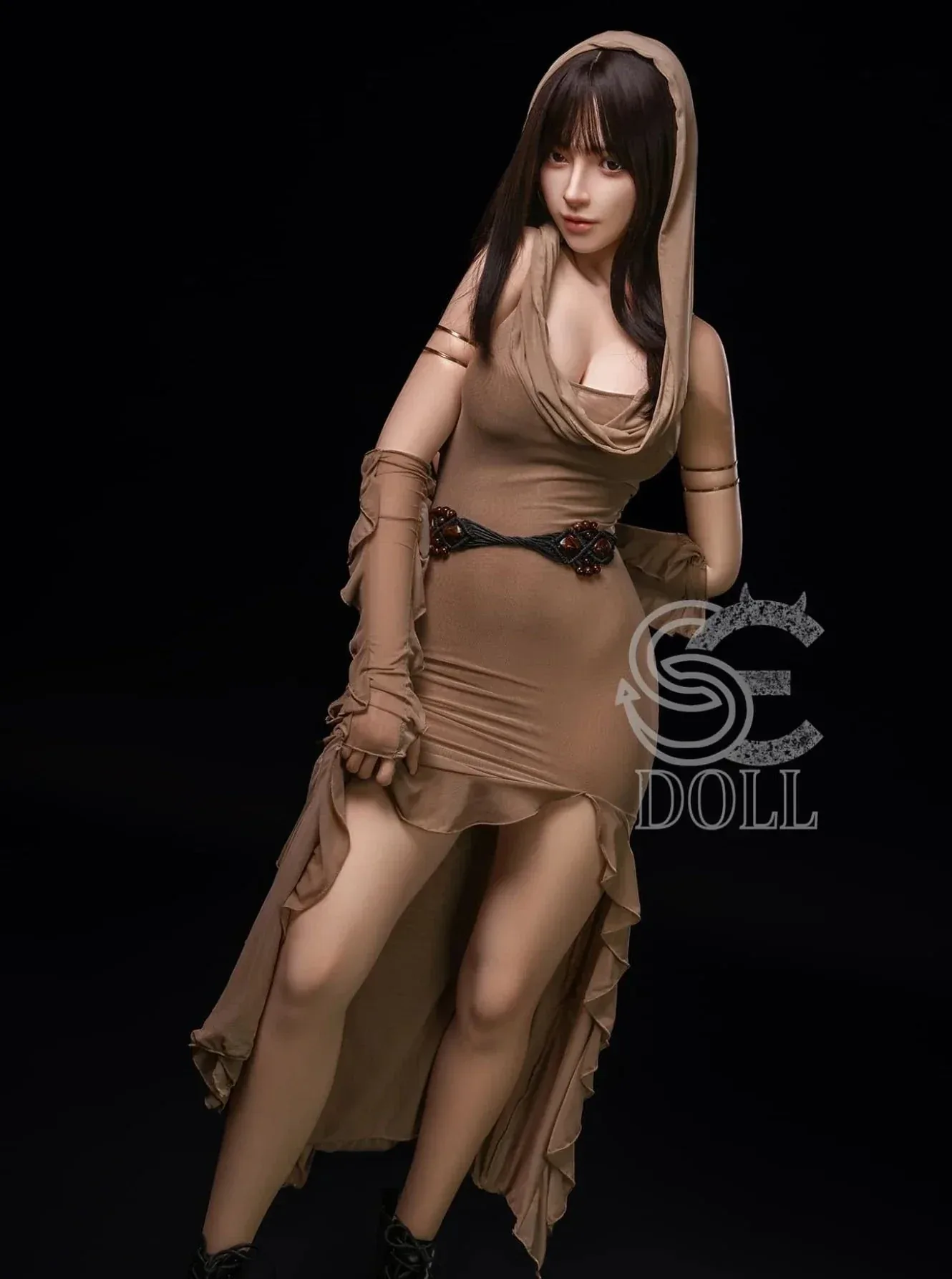 F3768-165cm(5ft4)-33kg C Cup Silicone Sexy Realistic Adult Chinese Sex Doll【IN Stock US\/EU】 | SE Doll view 7