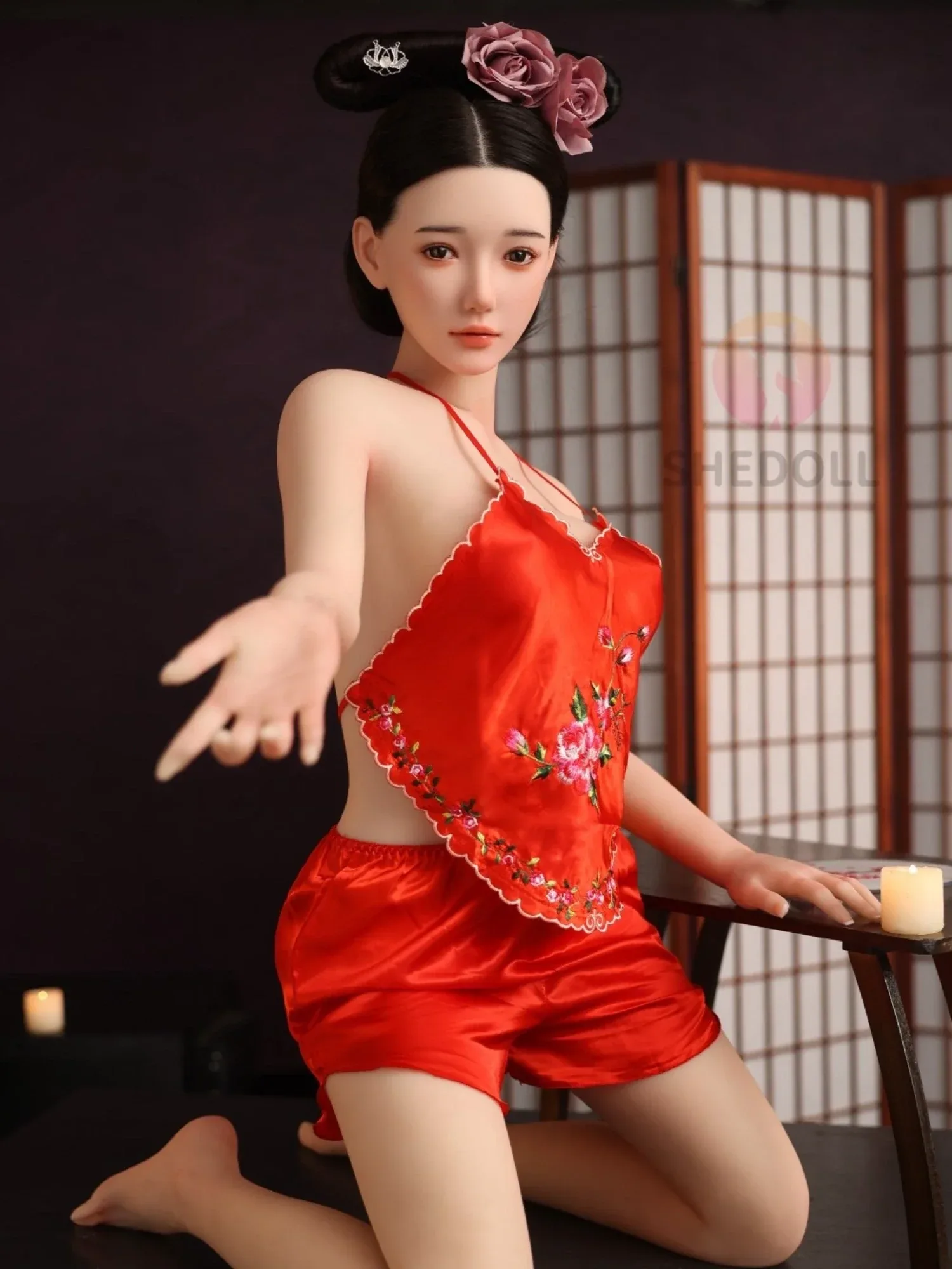 F6016—158cm\/5ft2-38kg C Cup Asian Silicone Head TPE Body Sex Doll | SHEDOLL view 10