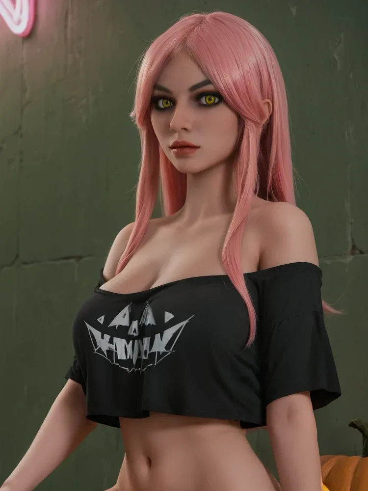 F4916-151cm(4ft11)-37kg F Cup Asian Halloween TPE Sex Doll | Aibei Doll view 9